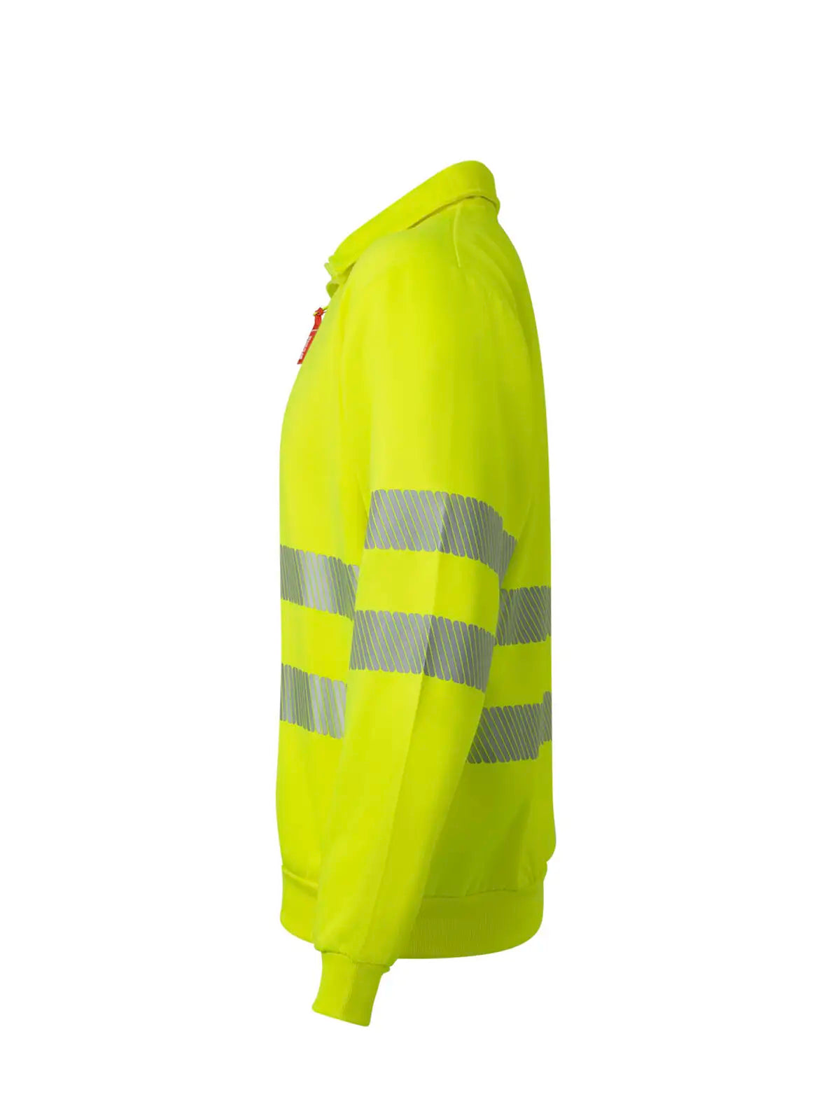 Sudadera alta visibilidad bicolor con media cremallera cinta segmentada Velilla 305704