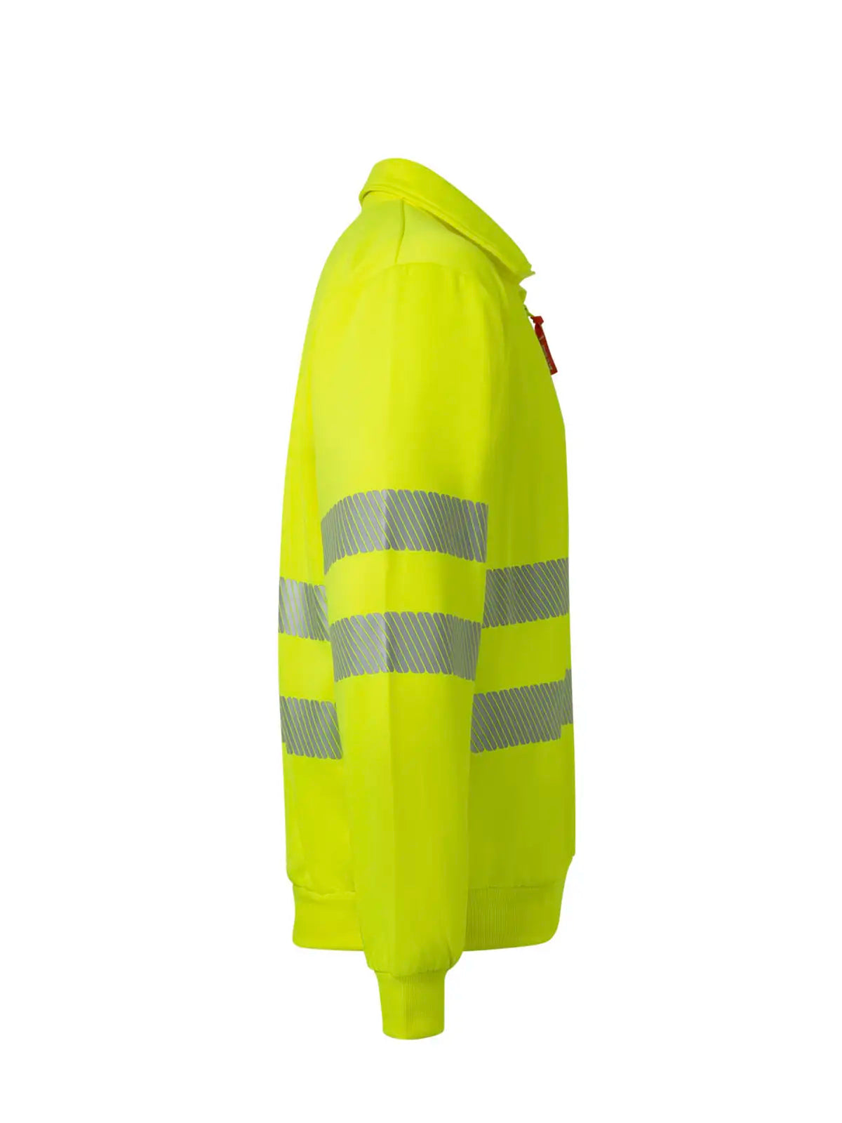 Sudadera alta visibilidad bicolor con media cremallera cinta segmentada Velilla 305704