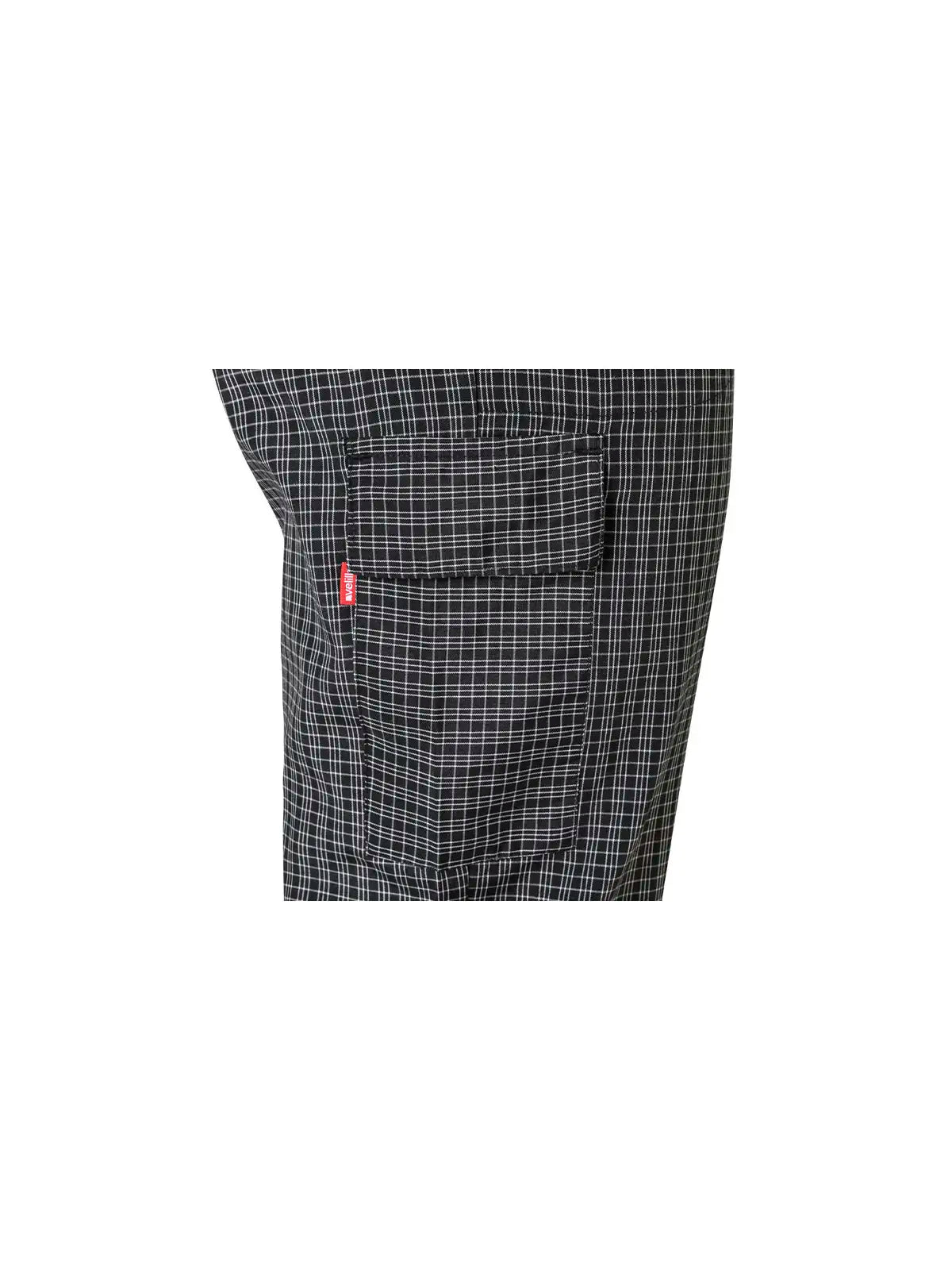 Pantalón cocina cuadros multibolsillos Velilla 403008