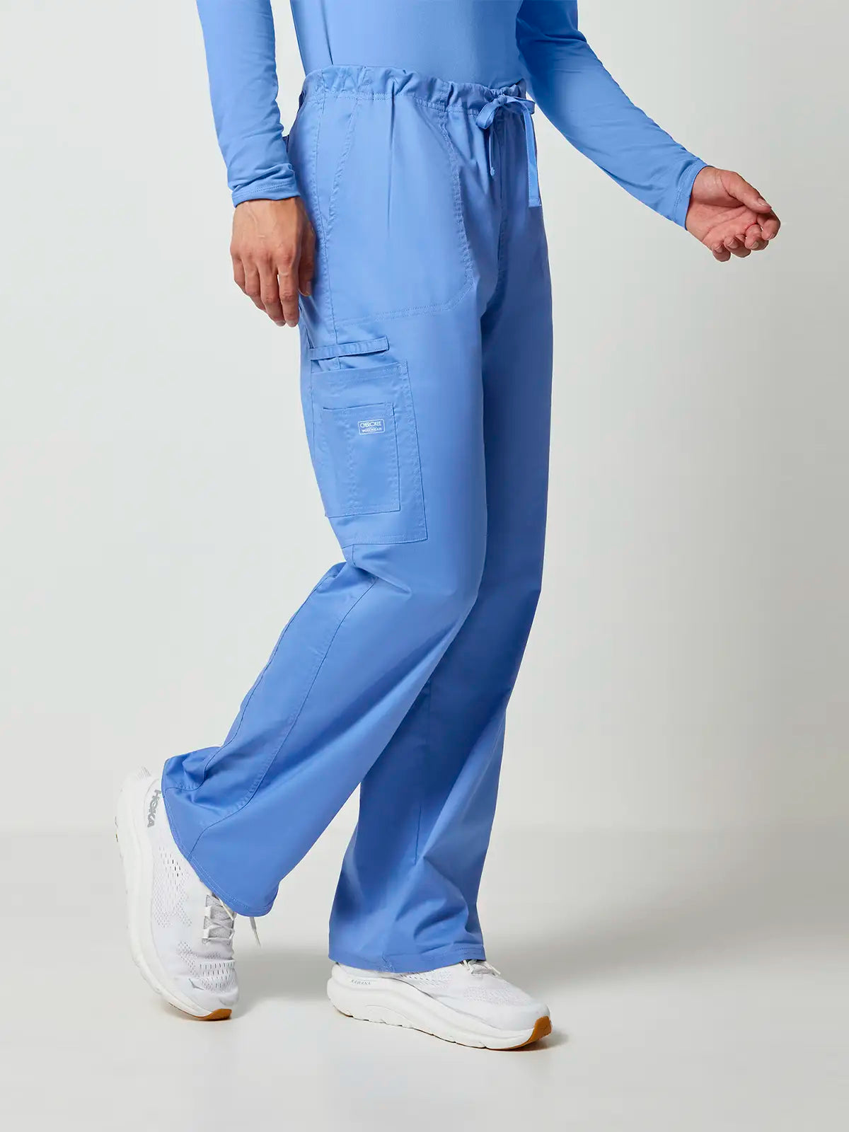 Pantalón sanitario cargo unisex con cordón Cherokee Core Stretch WWE4043