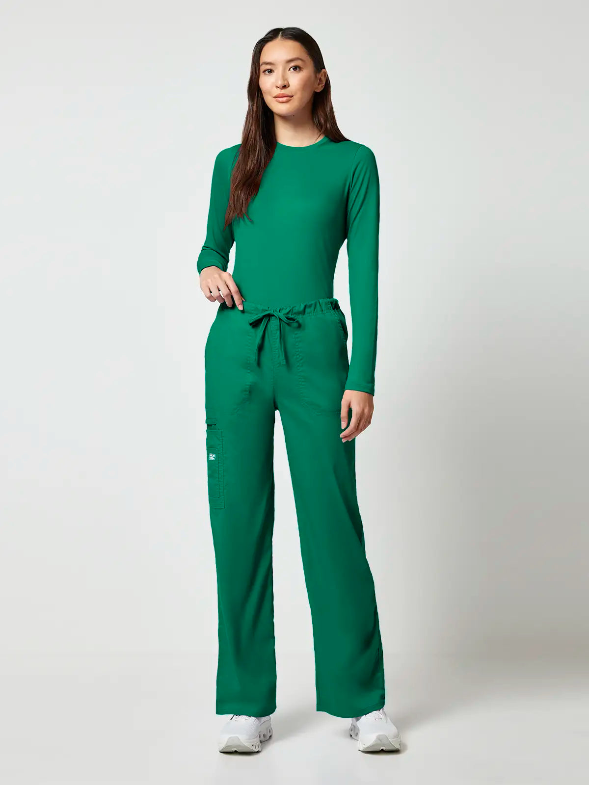 Pantalón sanitario cargo unisex con cordón Cherokee Core Stretch WWE4043