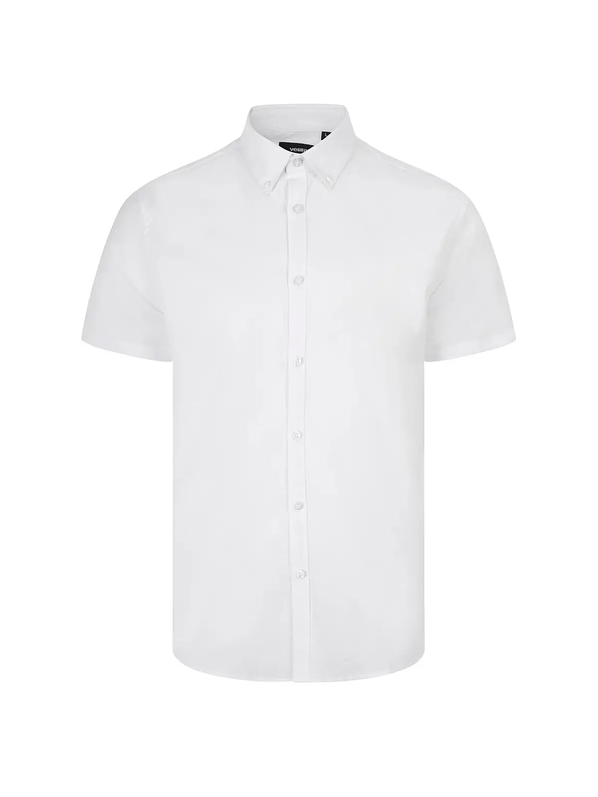 Camisa oxford stretch manga corta hombre Velilla 405024S