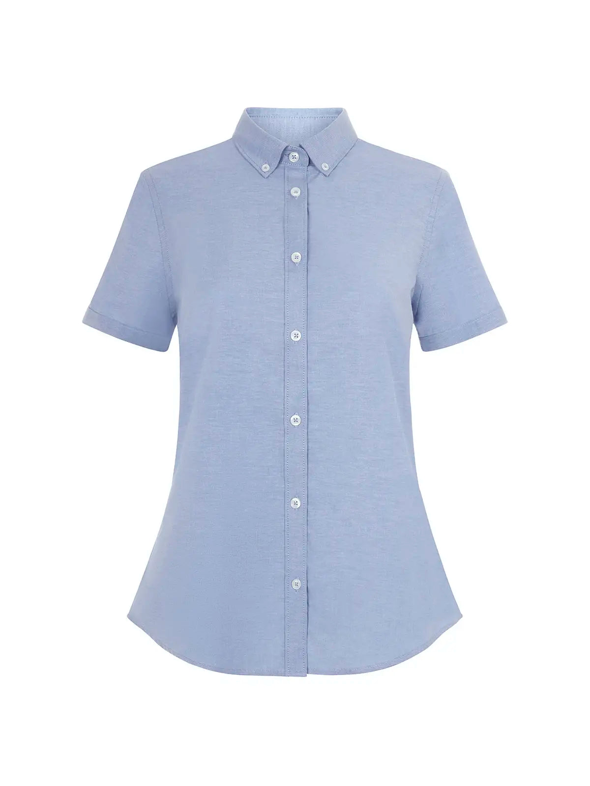Camisa oxford stretch manga corta mujer Velilla 405025S