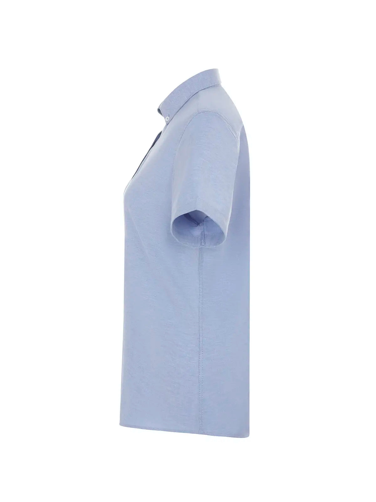 Camisa oxford stretch manga corta mujer Velilla 405025S