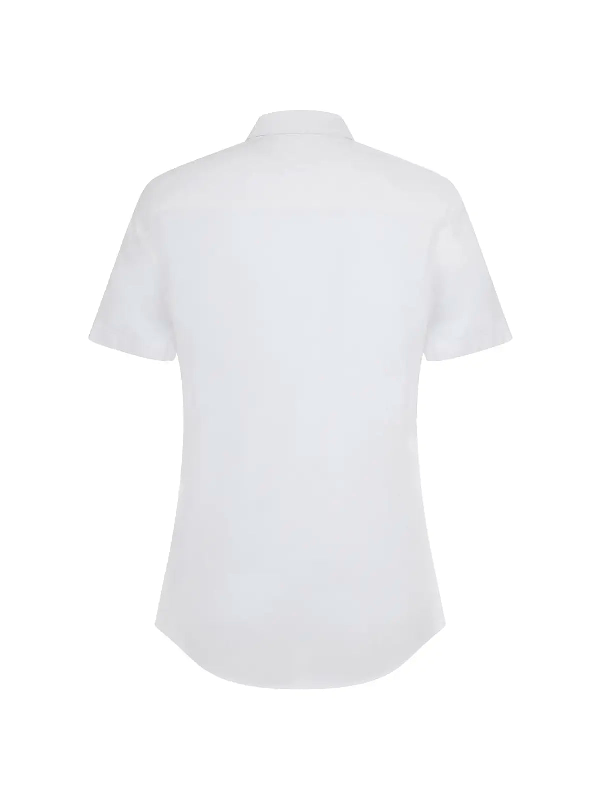 Camisa oxford stretch manga corta mujer Velilla 405025S