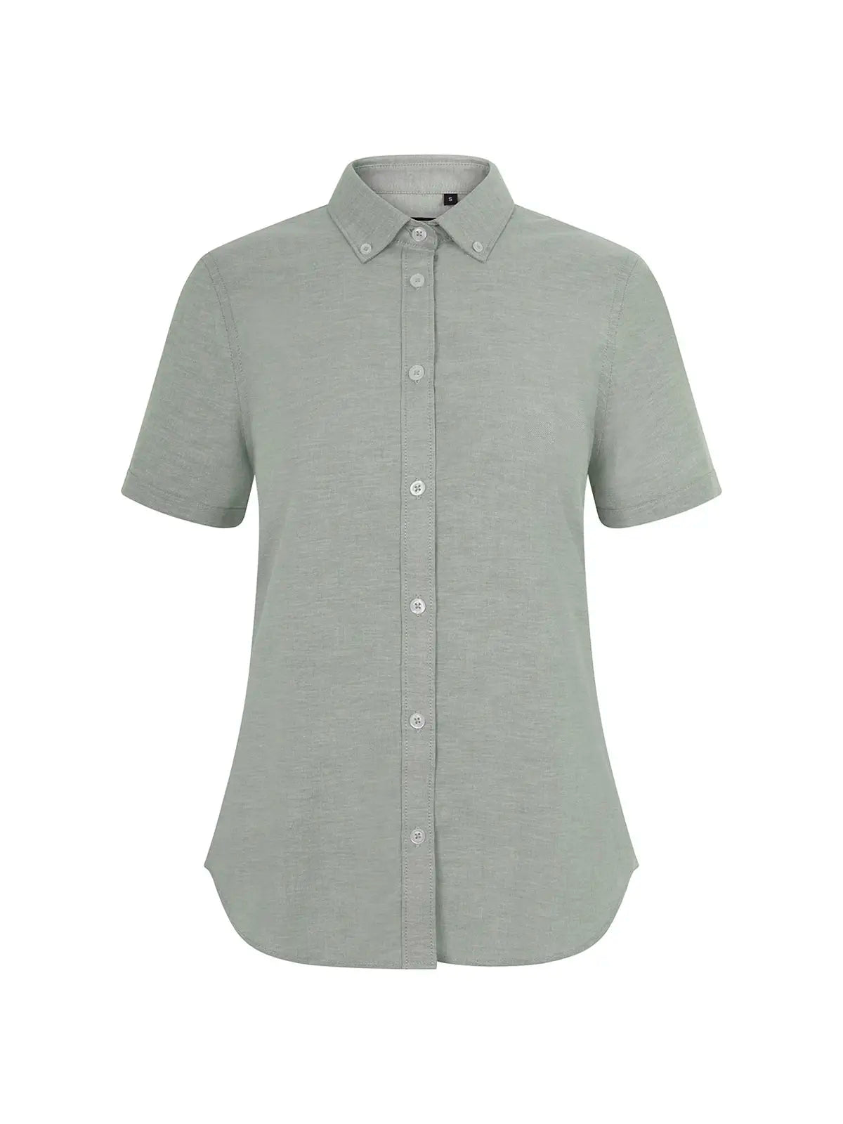 Camisa oxford stretch manga corta mujer Velilla 405025S