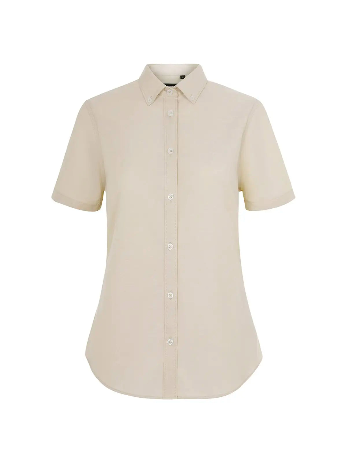 Camisa oxford stretch manga corta mujer Velilla 405025S