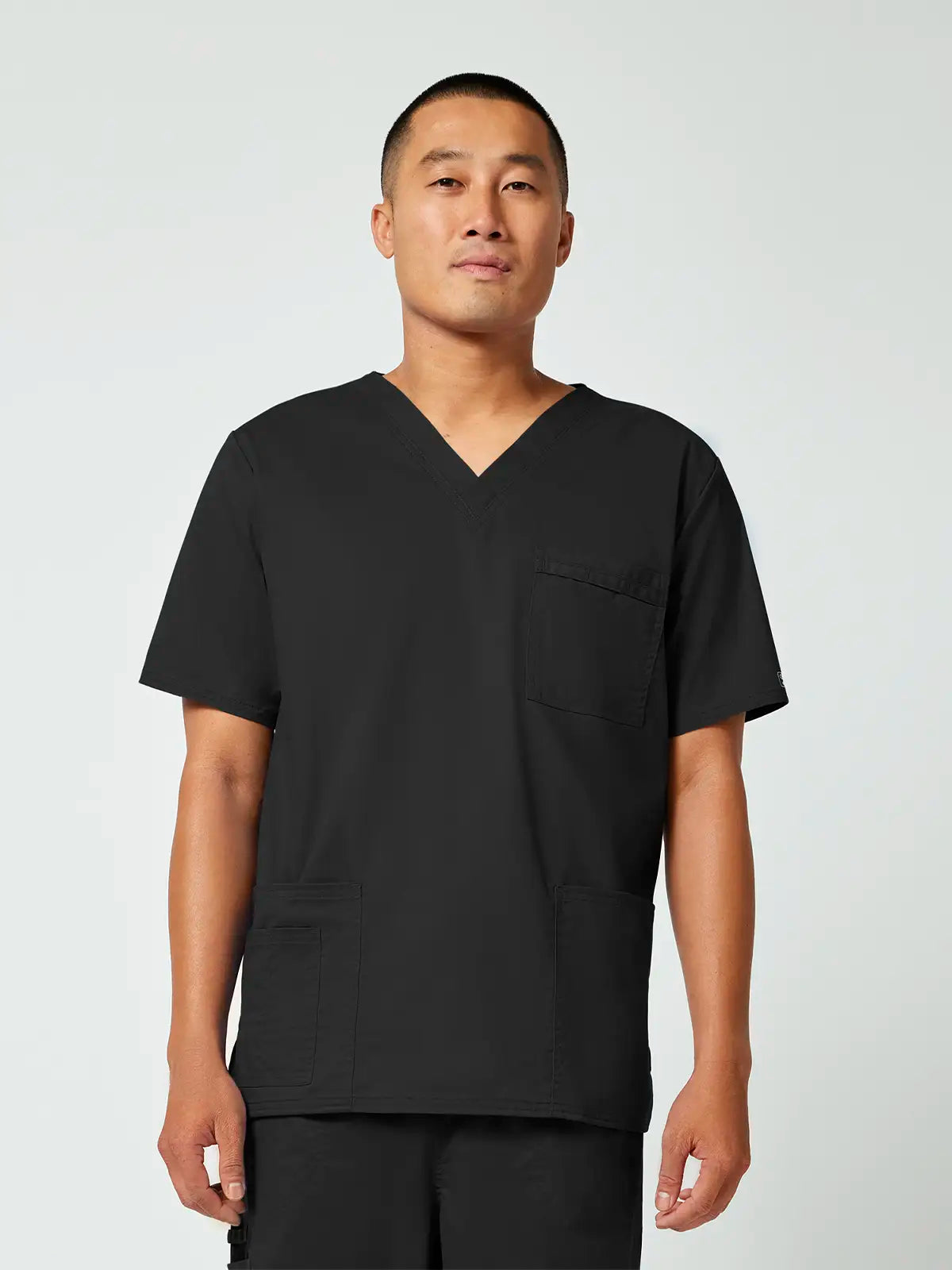 Casaca sanitaria unisex cuello pico Cherokee Core Stretch WWE4725