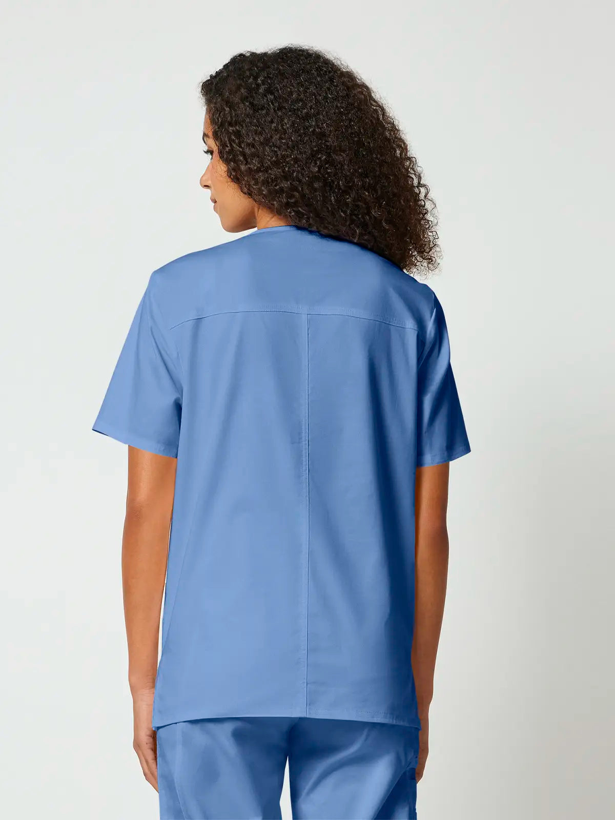 Casaca sanitaria unisex cuello pico Cherokee Core Stretch WWE4725