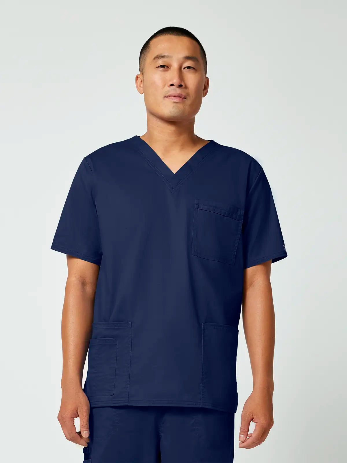 Casaca sanitaria unisex cuello pico Cherokee Core Stretch WWE4725