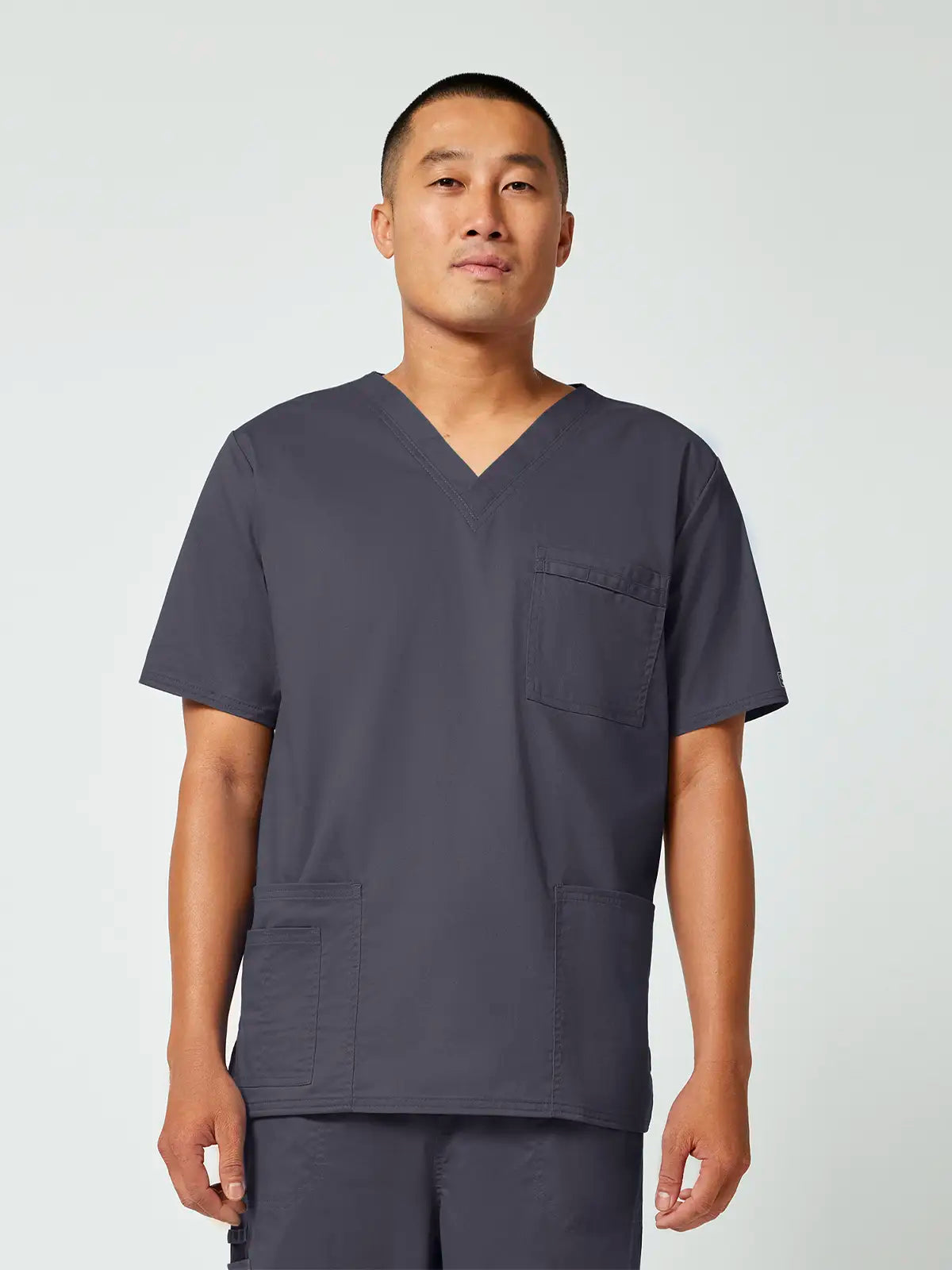 Casaca sanitaria unisex cuello pico Cherokee Core Stretch WWE4725