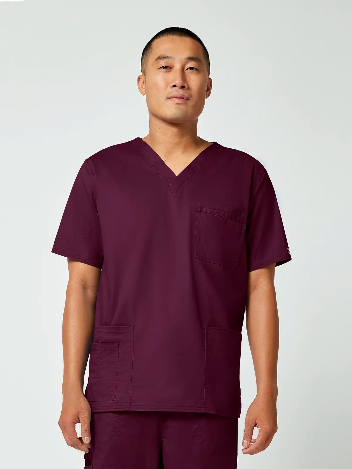 Casaca sanitaria unisex cuello pico Cherokee Core Stretch WWE4725