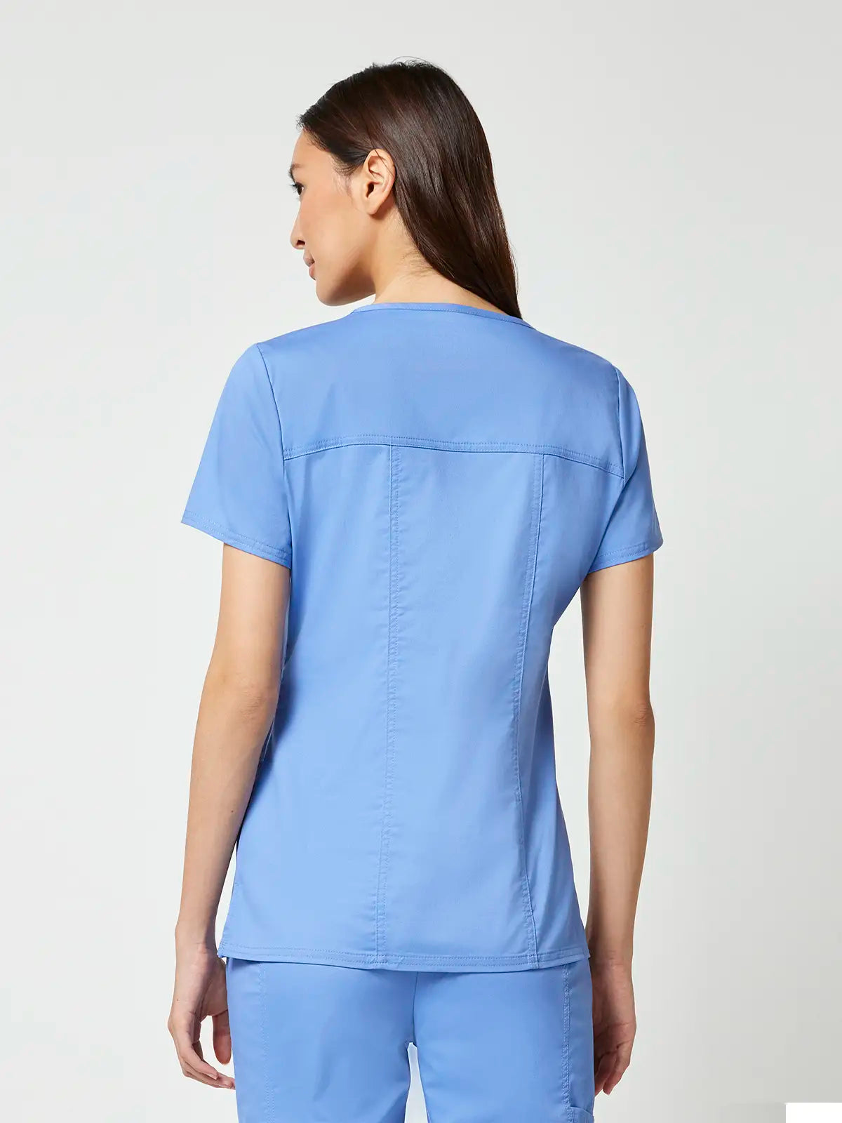 Casaca sanitaria mujer cuello pico Cherokee Core Stretch WWE4727