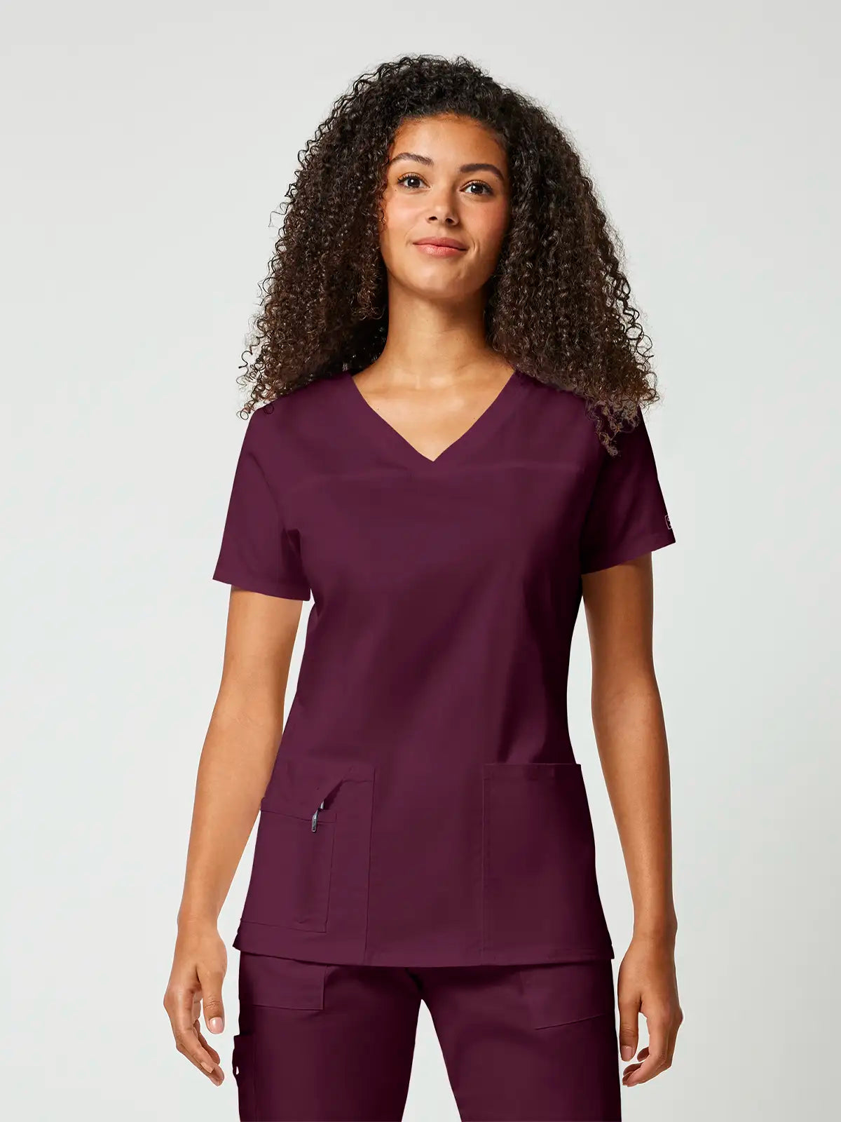 Casaca sanitaria mujer cuello pico Cherokee Core Stretch WWE4727