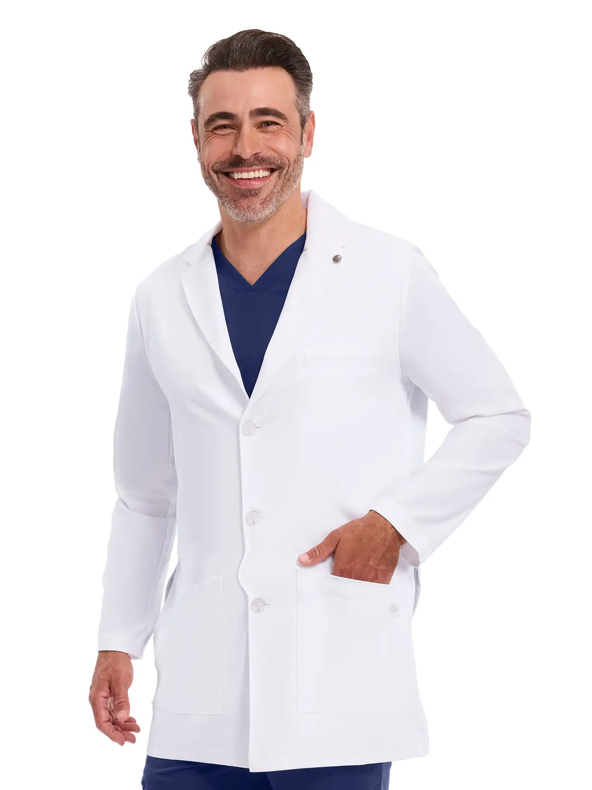 Bata médica hombre Healing Hands midi Logan HHE5100