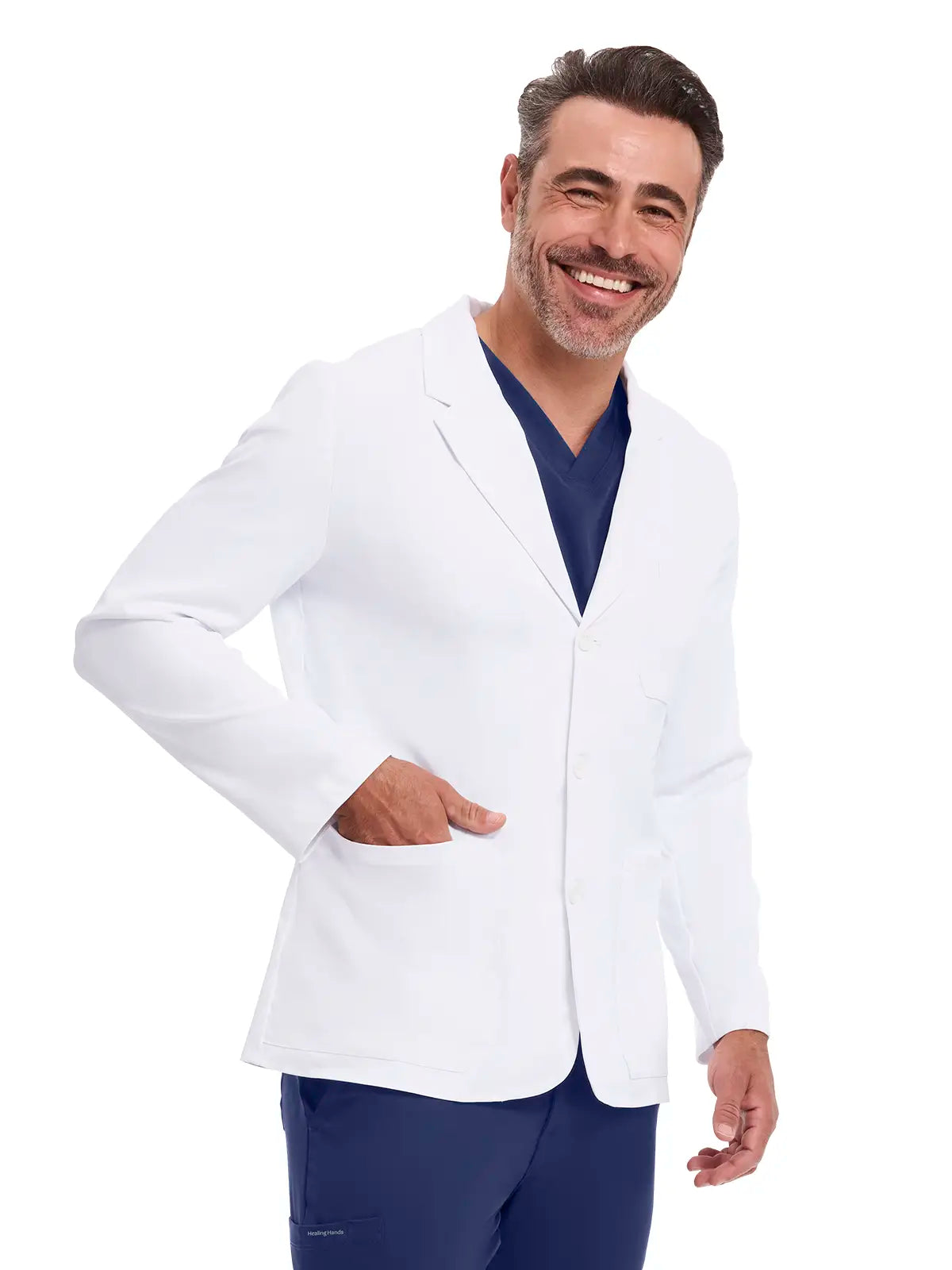 Bata médica hombre Healing Hands Leo HHE5150