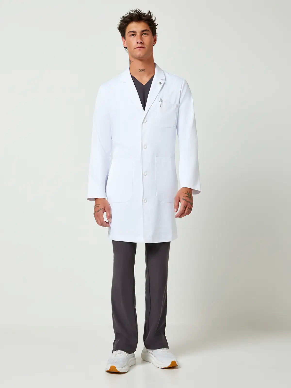 Bata médica larga hombre Healing Hands Luke HHE5151