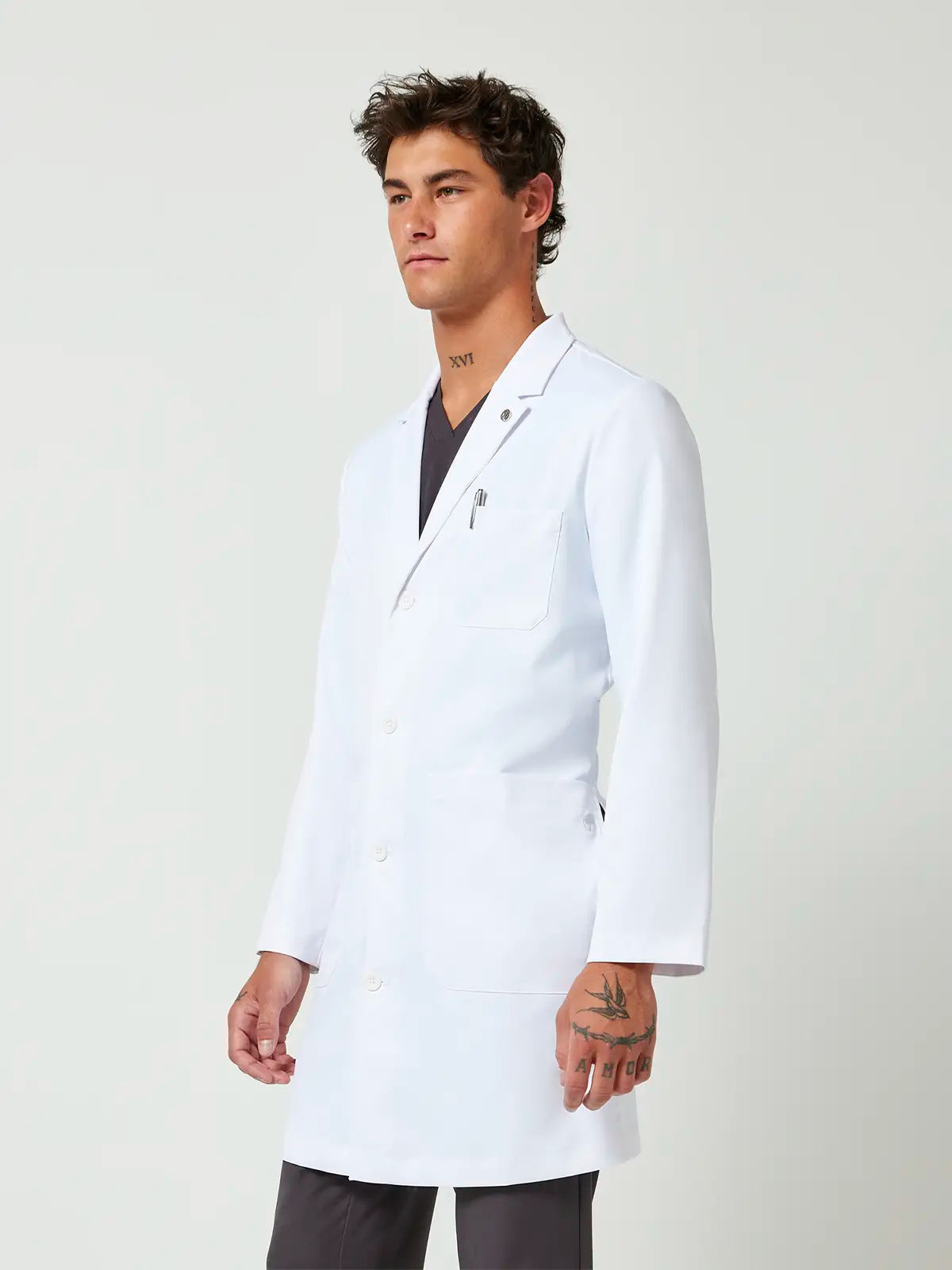 Bata médica larga hombre Healing Hands Luke HHE5151