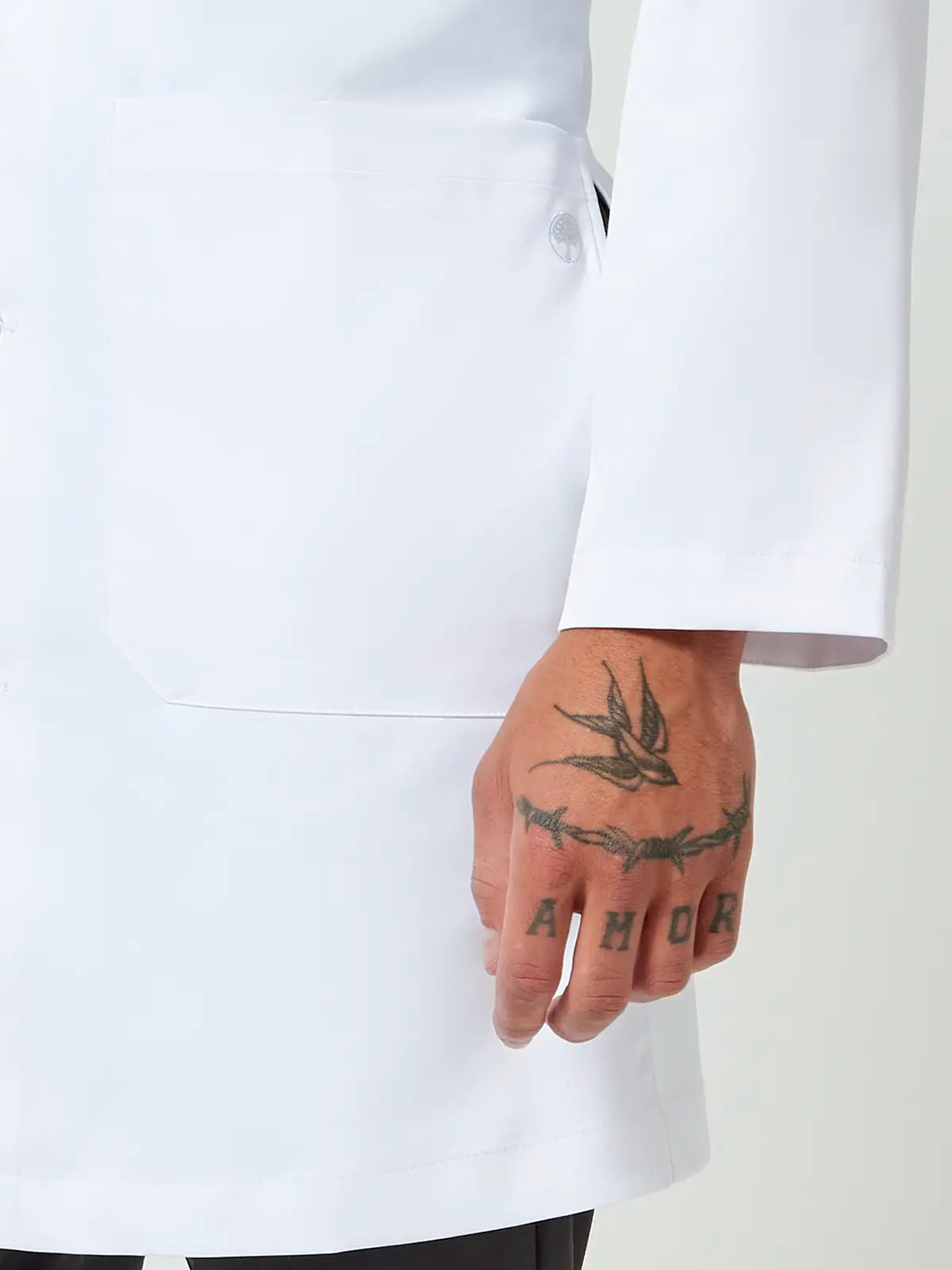 Bata médica larga hombre Healing Hands Luke HHE5151