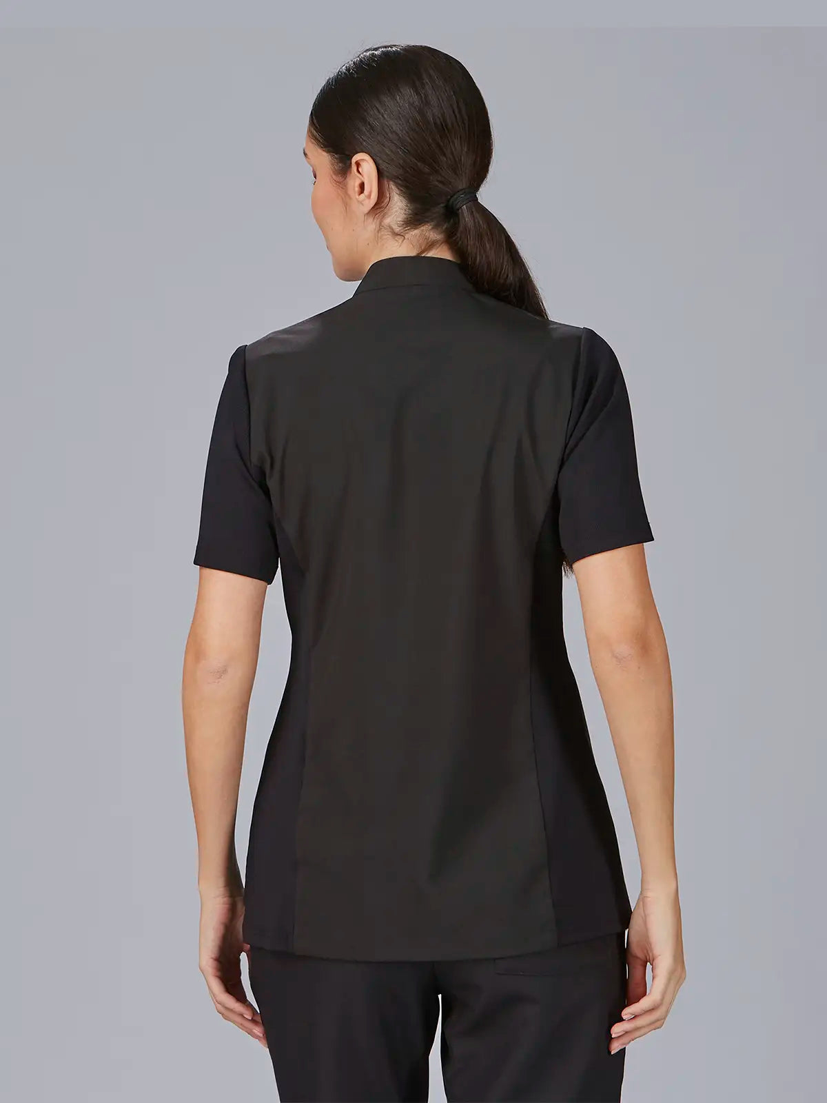 Blusa de mujer cuello mao manga canalé Gary's Della 600065