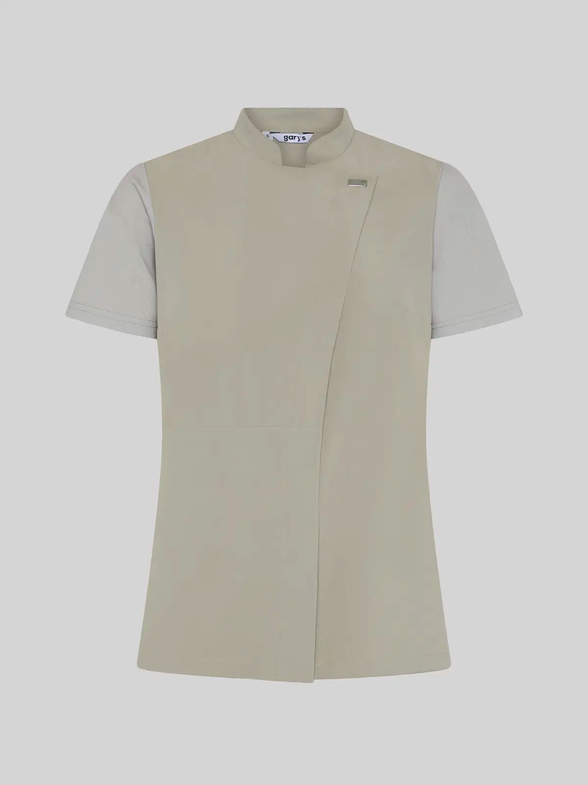 Blusa de mujer cuello mao manga canalé Gary's Della 600065