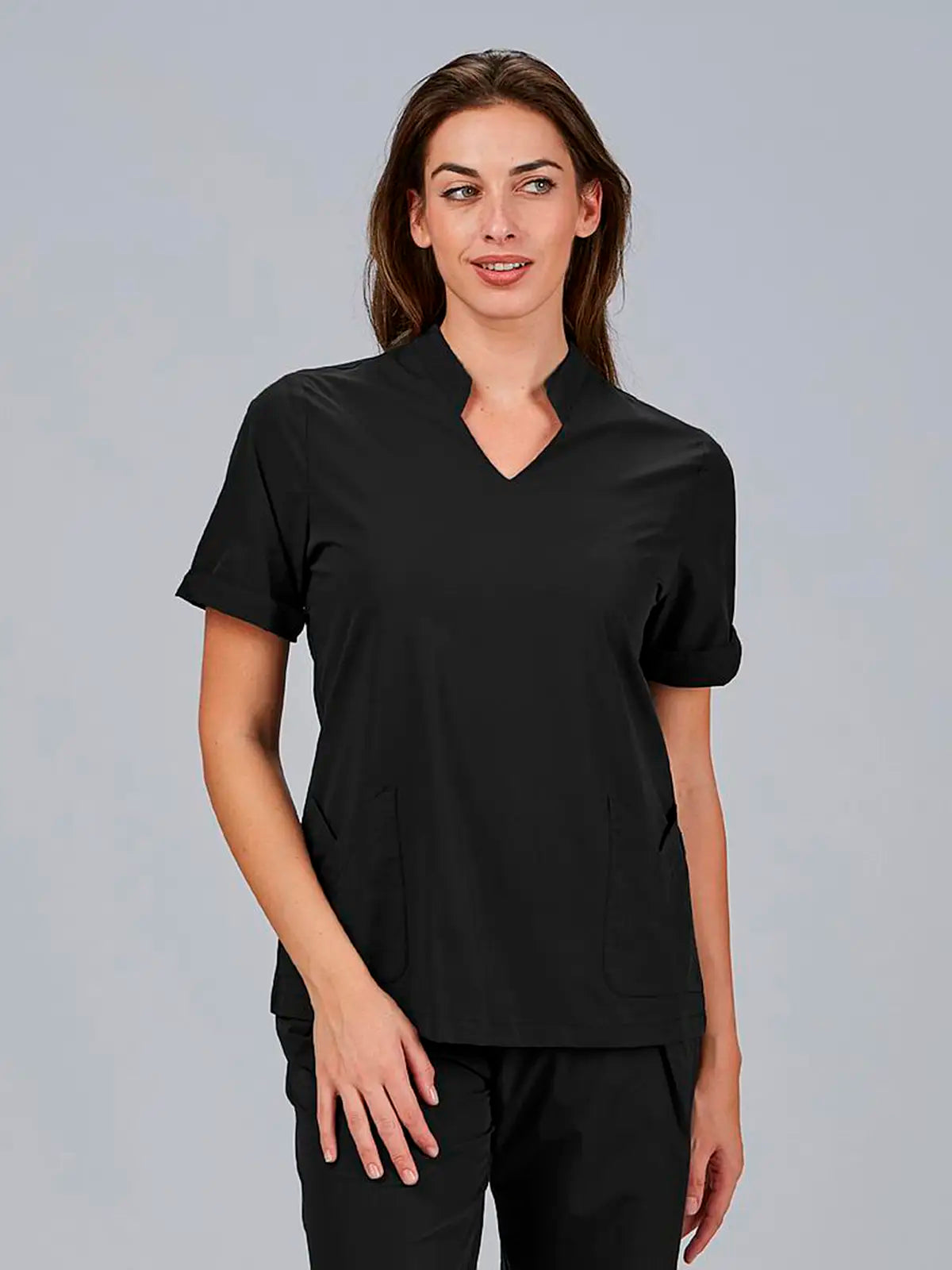 Blusa de mujer cerrada con bolsillos Gary's May 600091