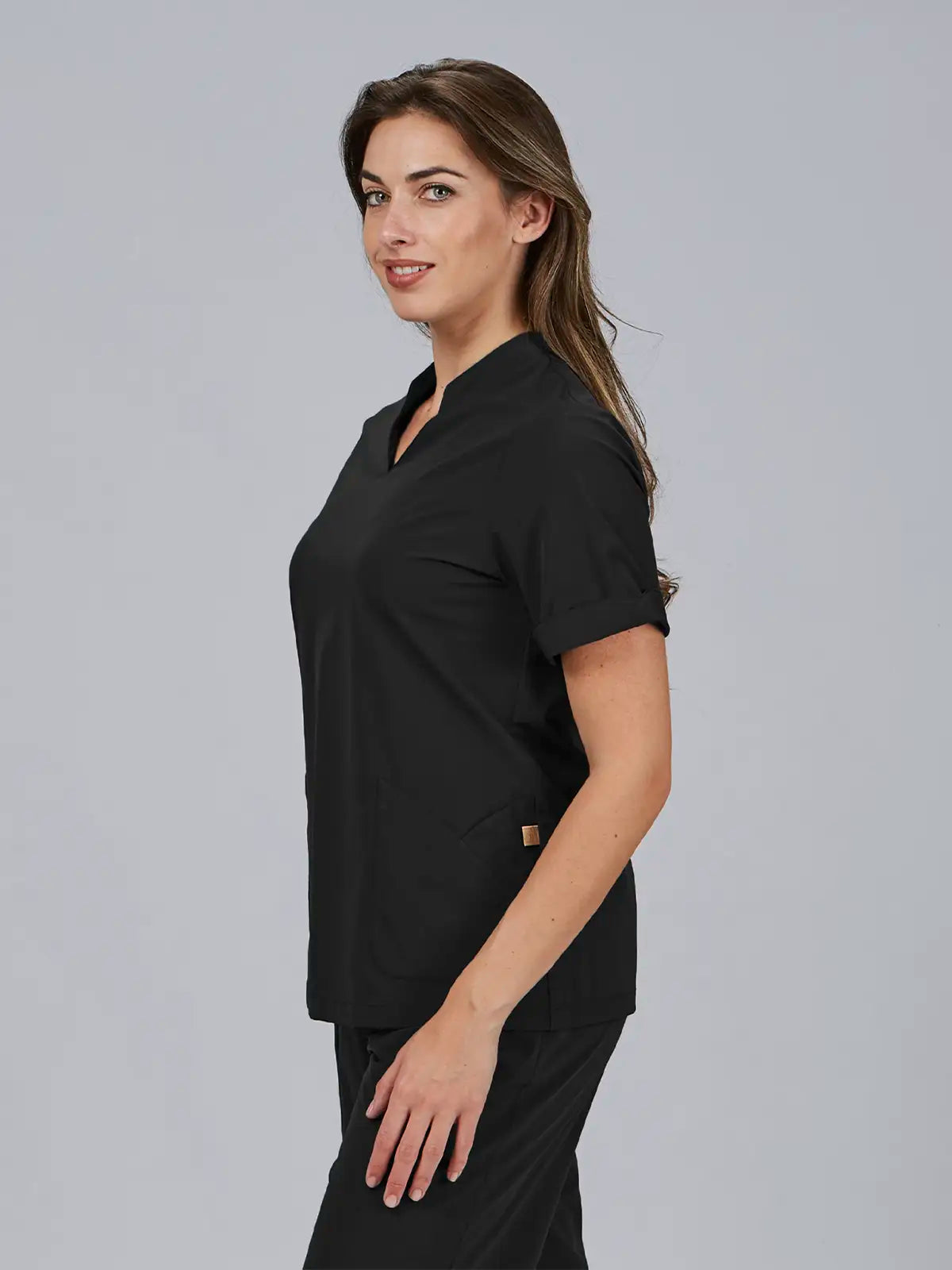 Blusa de mujer cerrada con bolsillos Gary's May 600091