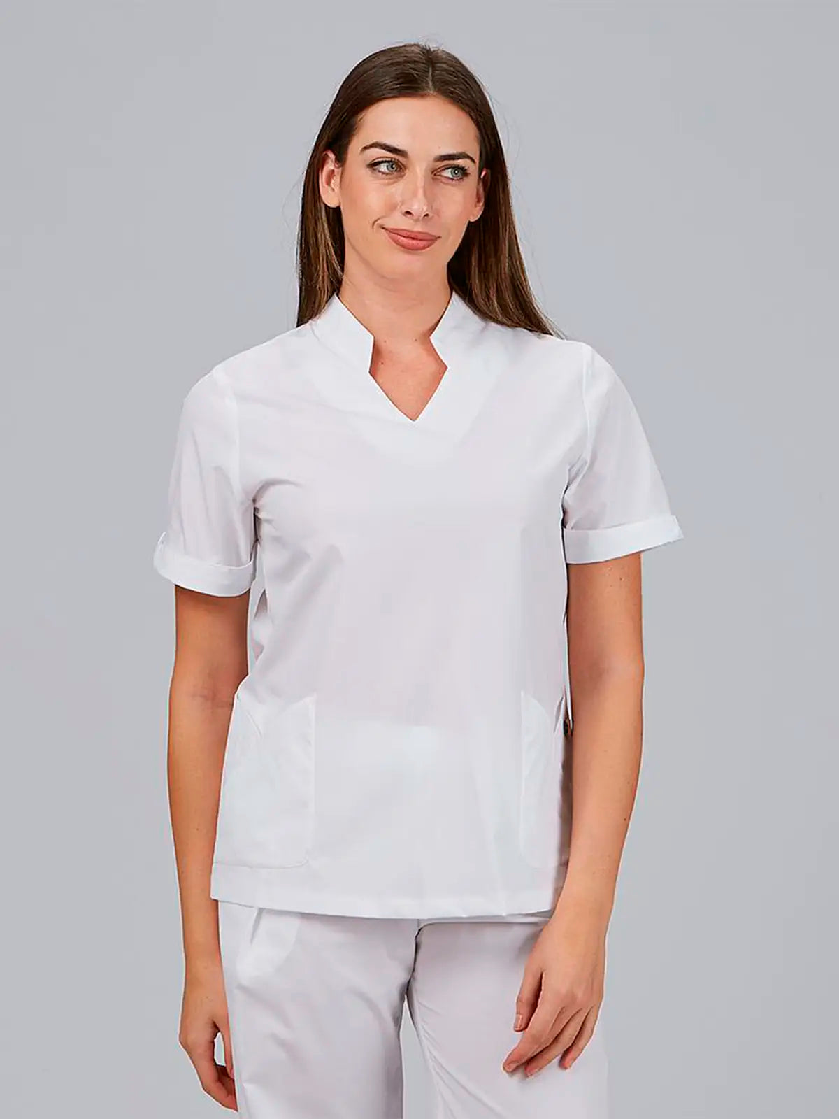 Blusa de mujer cerrada con bolsillos Gary's May 600091
