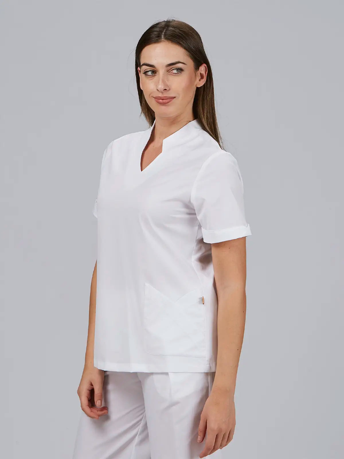 Blusa de mujer cerrada con bolsillos Gary's May 600091