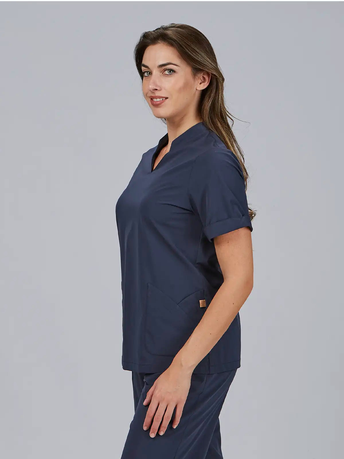 Blusa de mujer cerrada con bolsillos Gary's May 600091