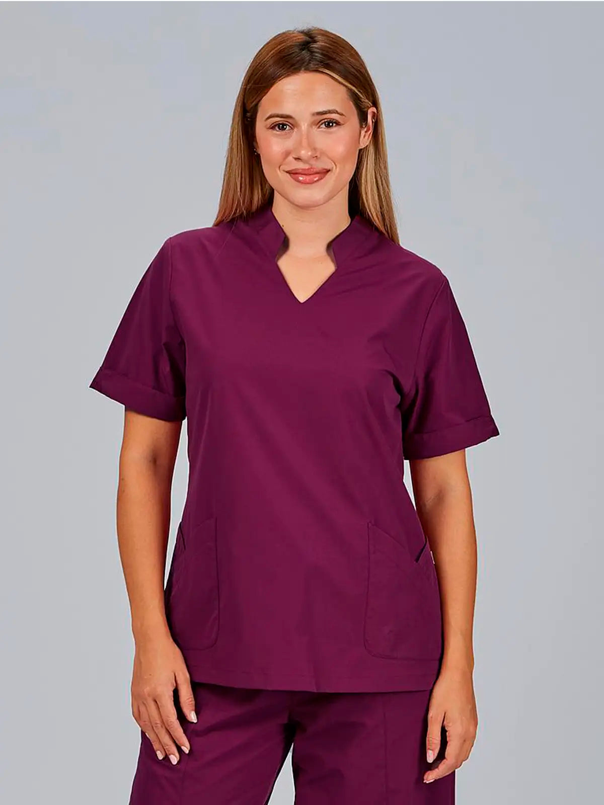 Blusa de mujer cerrada con bolsillos Gary's May 600091