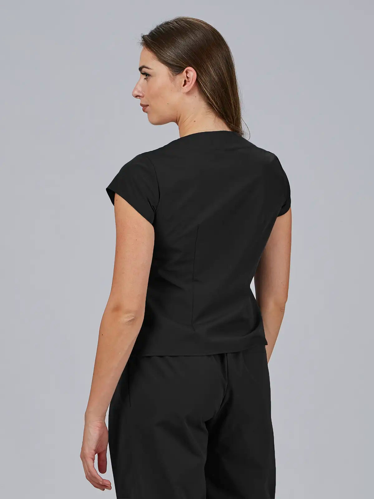 Blusa de mujer escote lágrima manga corta Gary's 600104 Petra