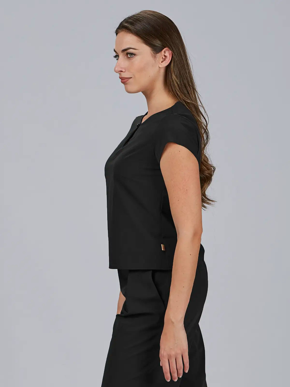 Blusa de mujer escote lágrima manga corta Gary's 600104 Petra