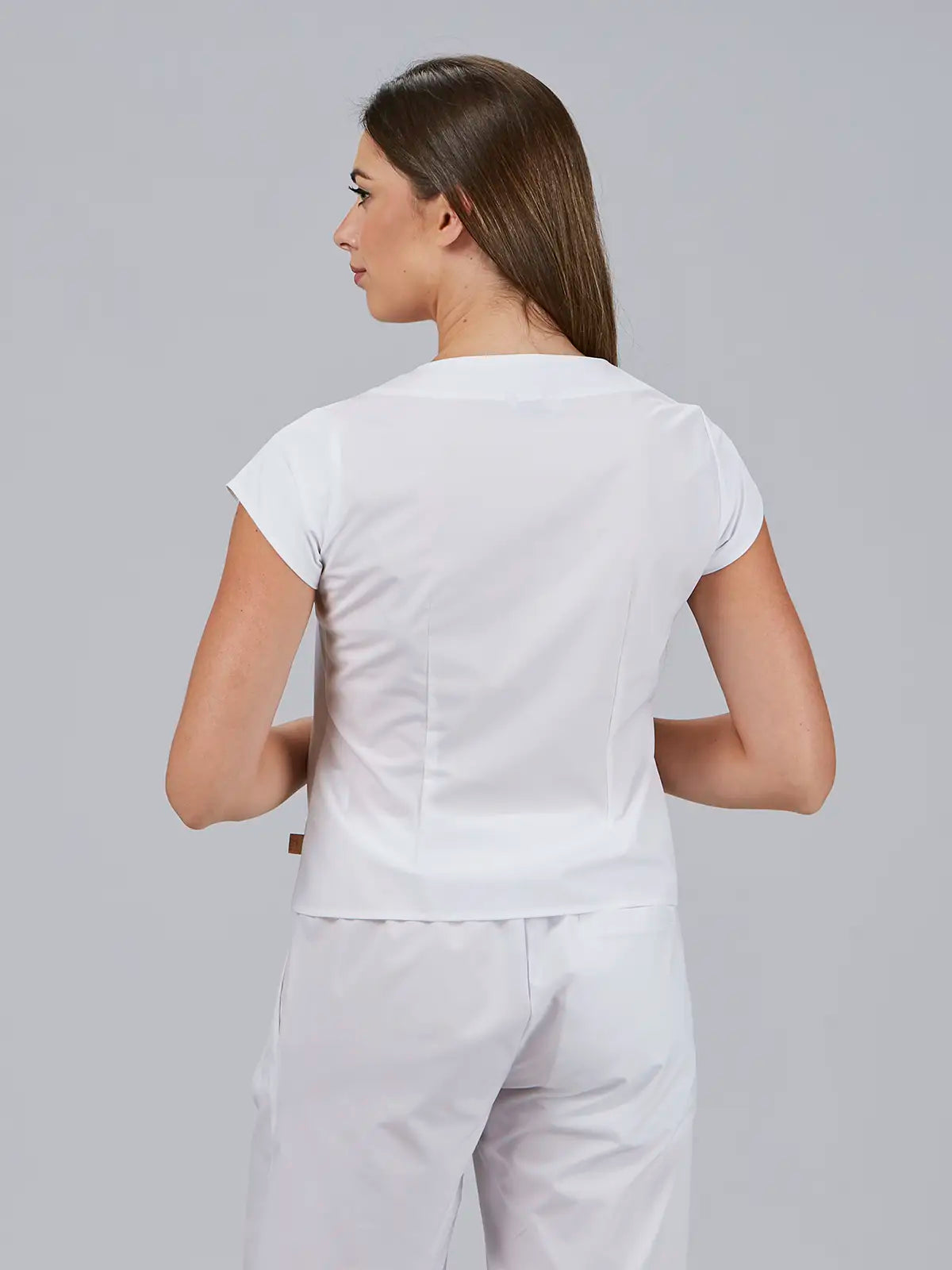 Blusa de mujer escote lágrima manga corta Gary's 600104 Petra