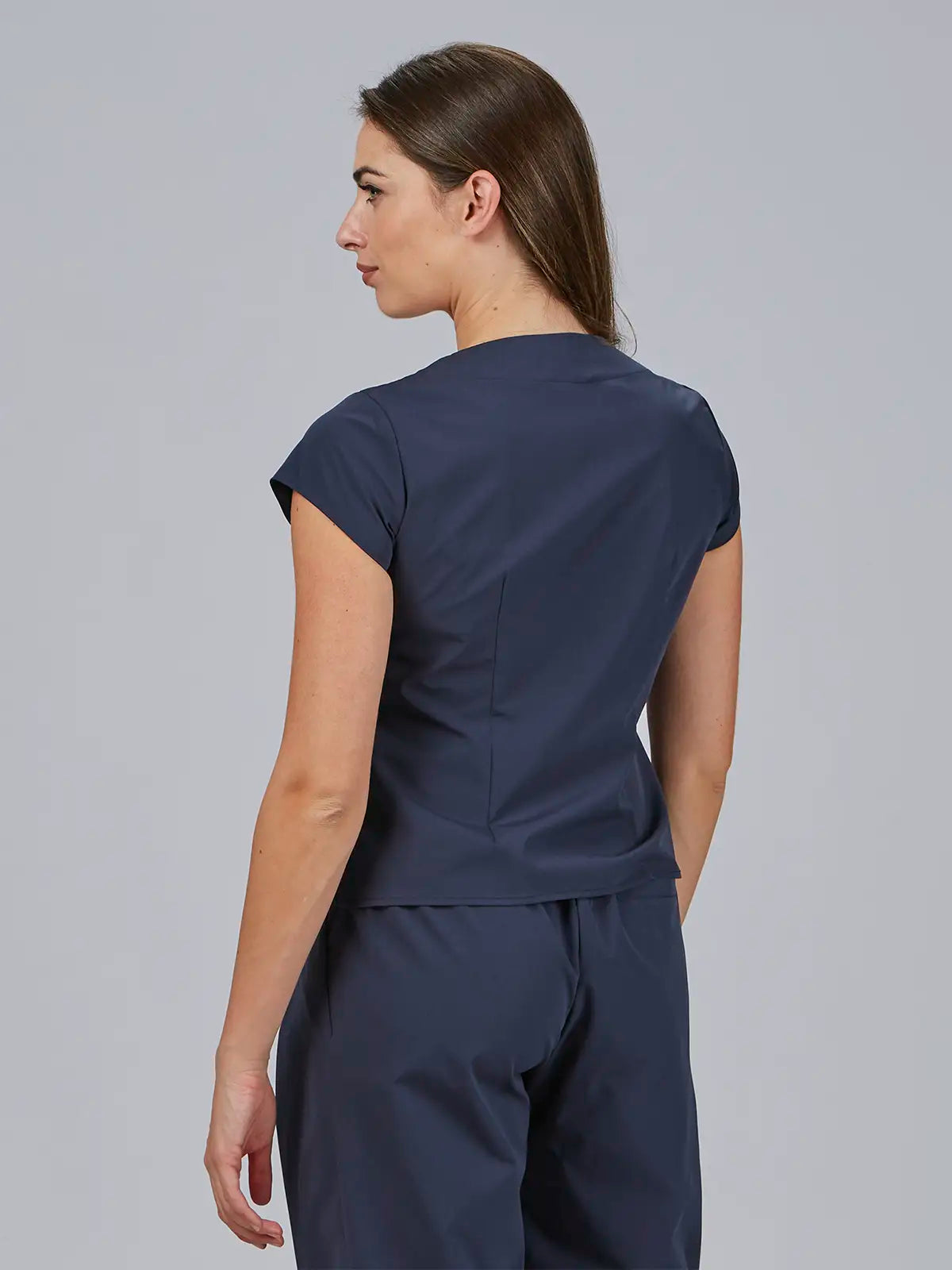 Blusa de mujer escote lágrima manga corta Gary's 600104 Petra
