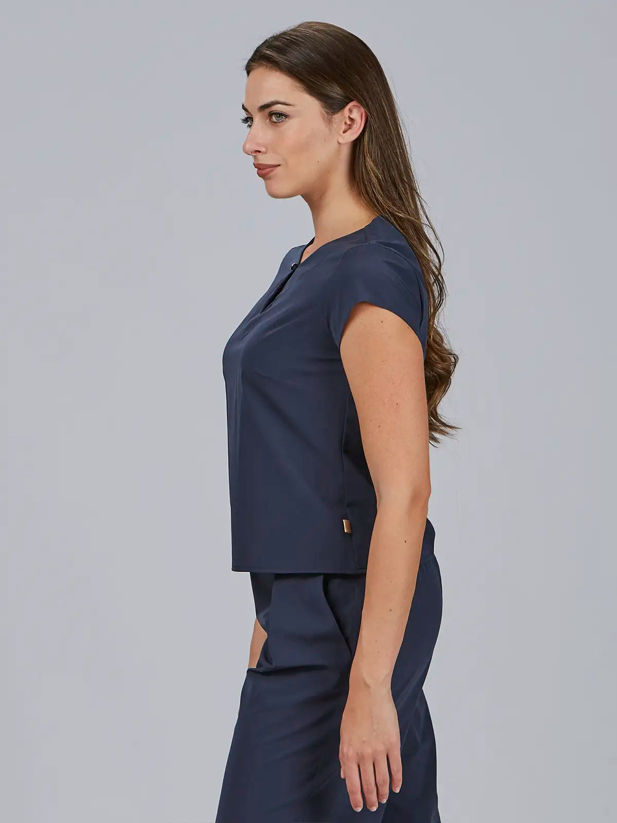 Blusa de mujer escote lágrima manga corta Gary's 600104 Petra