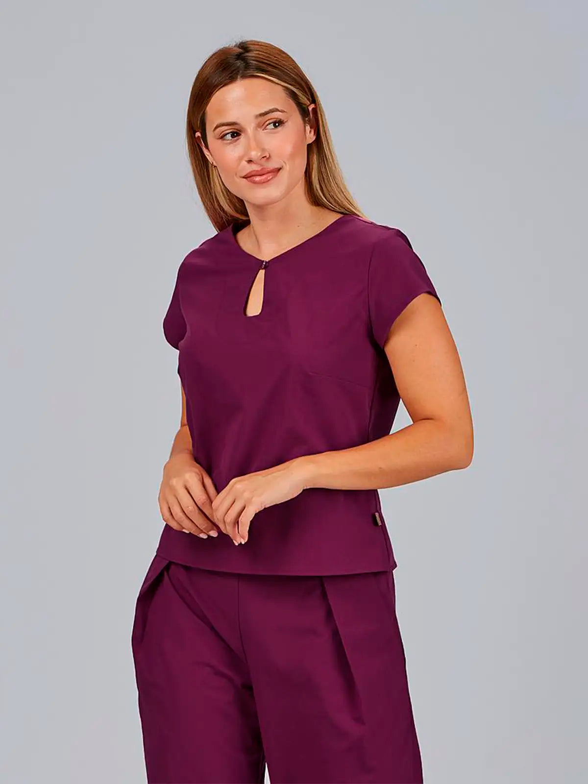 Blusa de mujer escote lágrima manga corta Gary's 600104 Petra