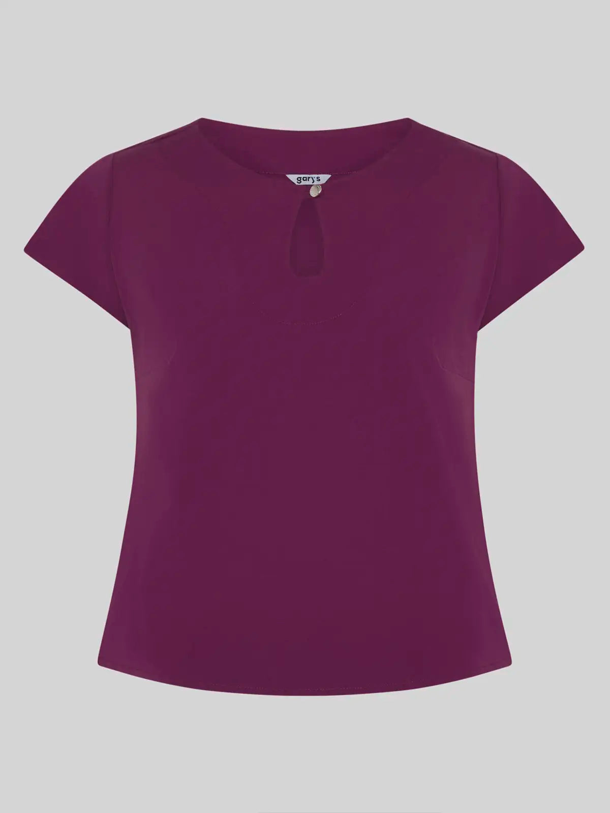 Blusa de mujer escote lágrima manga corta Gary's 600104 Petra