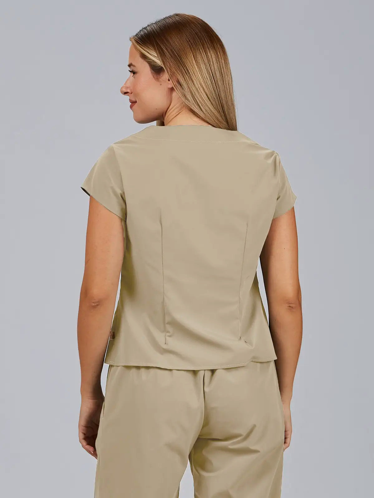 Blusa de mujer escote lágrima manga corta Gary's 600104 Petra