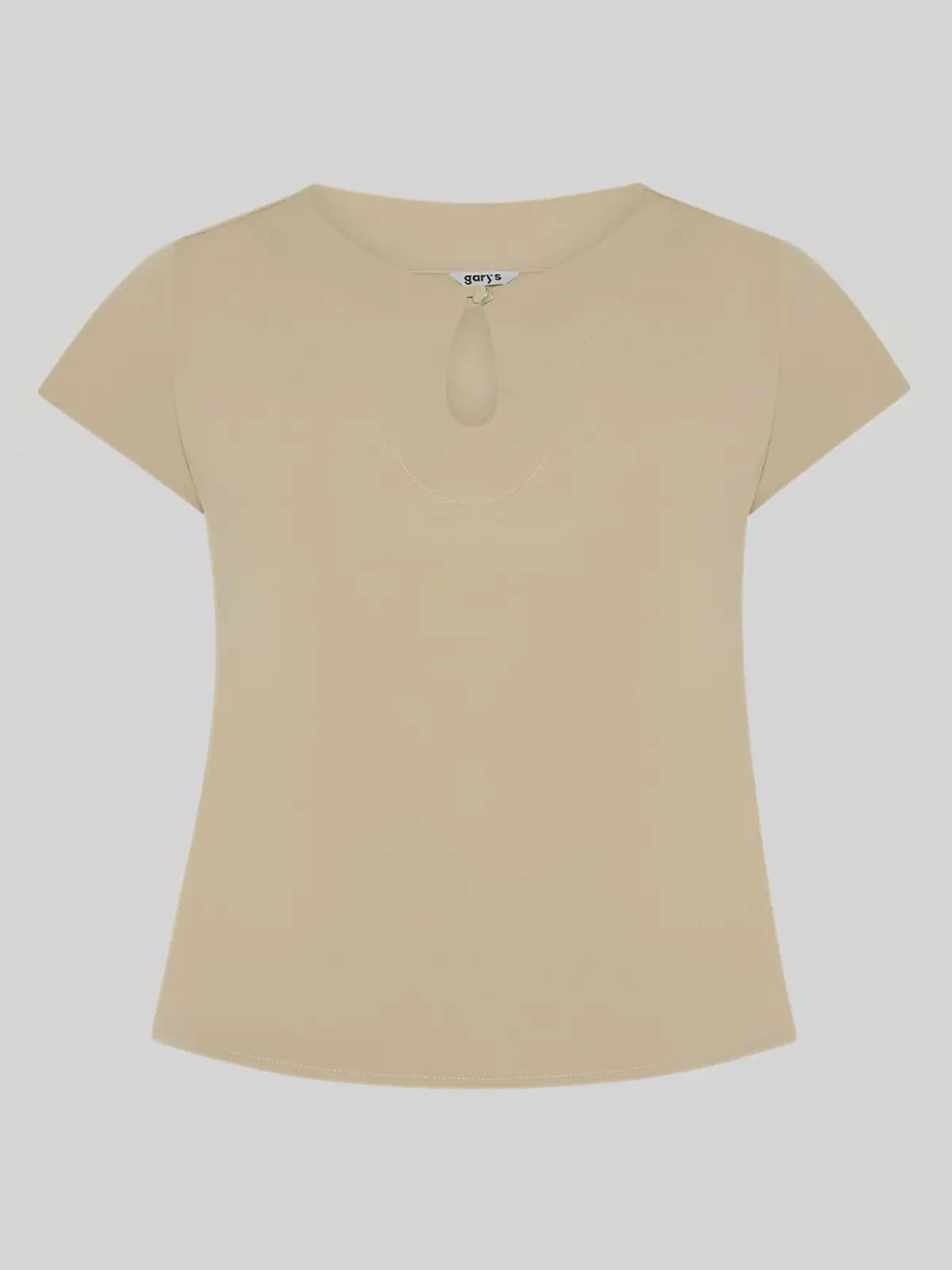Blusa de mujer escote lágrima manga corta Gary's 600104 Petra