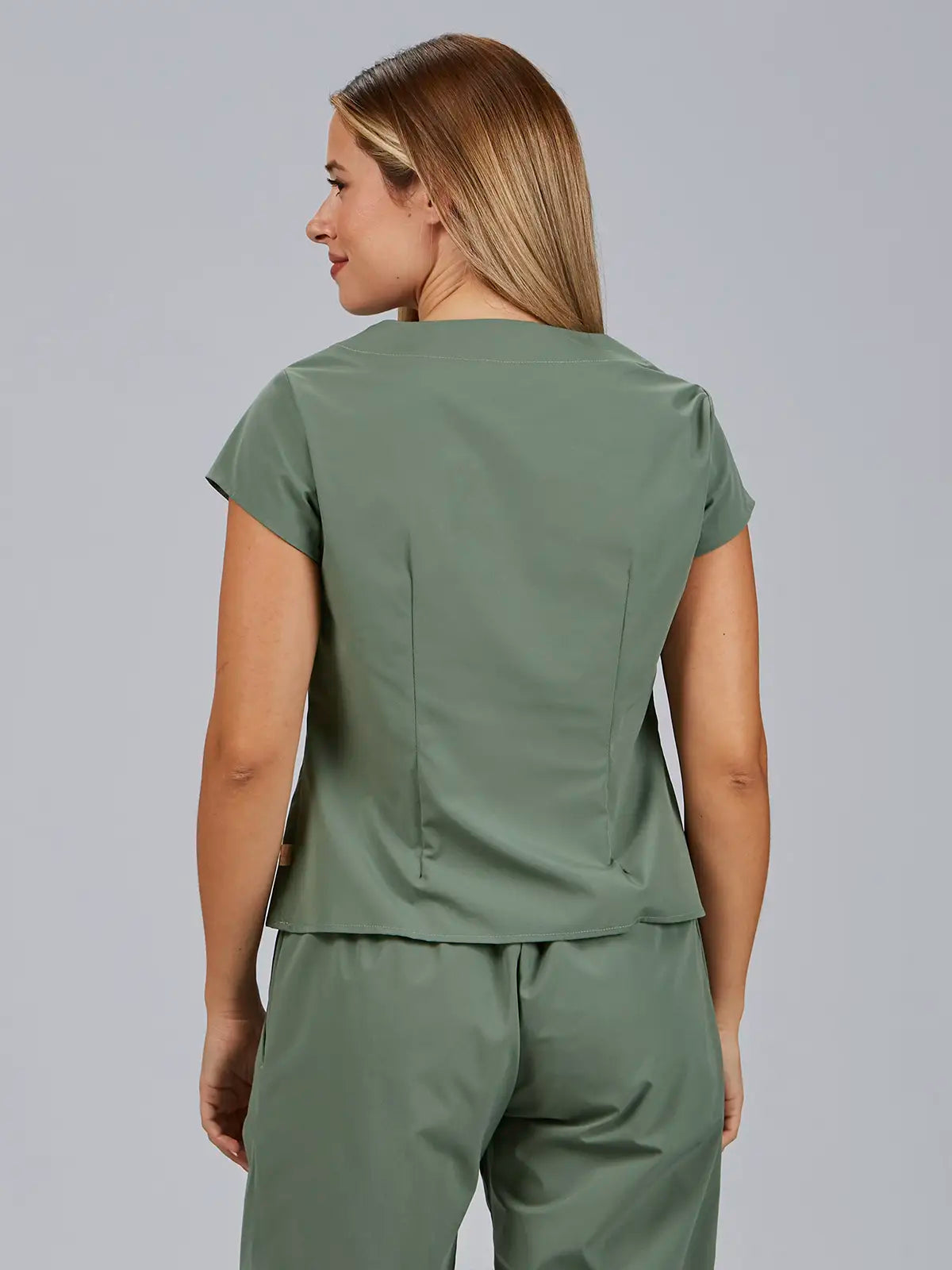 Blusa de mujer escote lágrima manga corta Gary's 600104 Petra