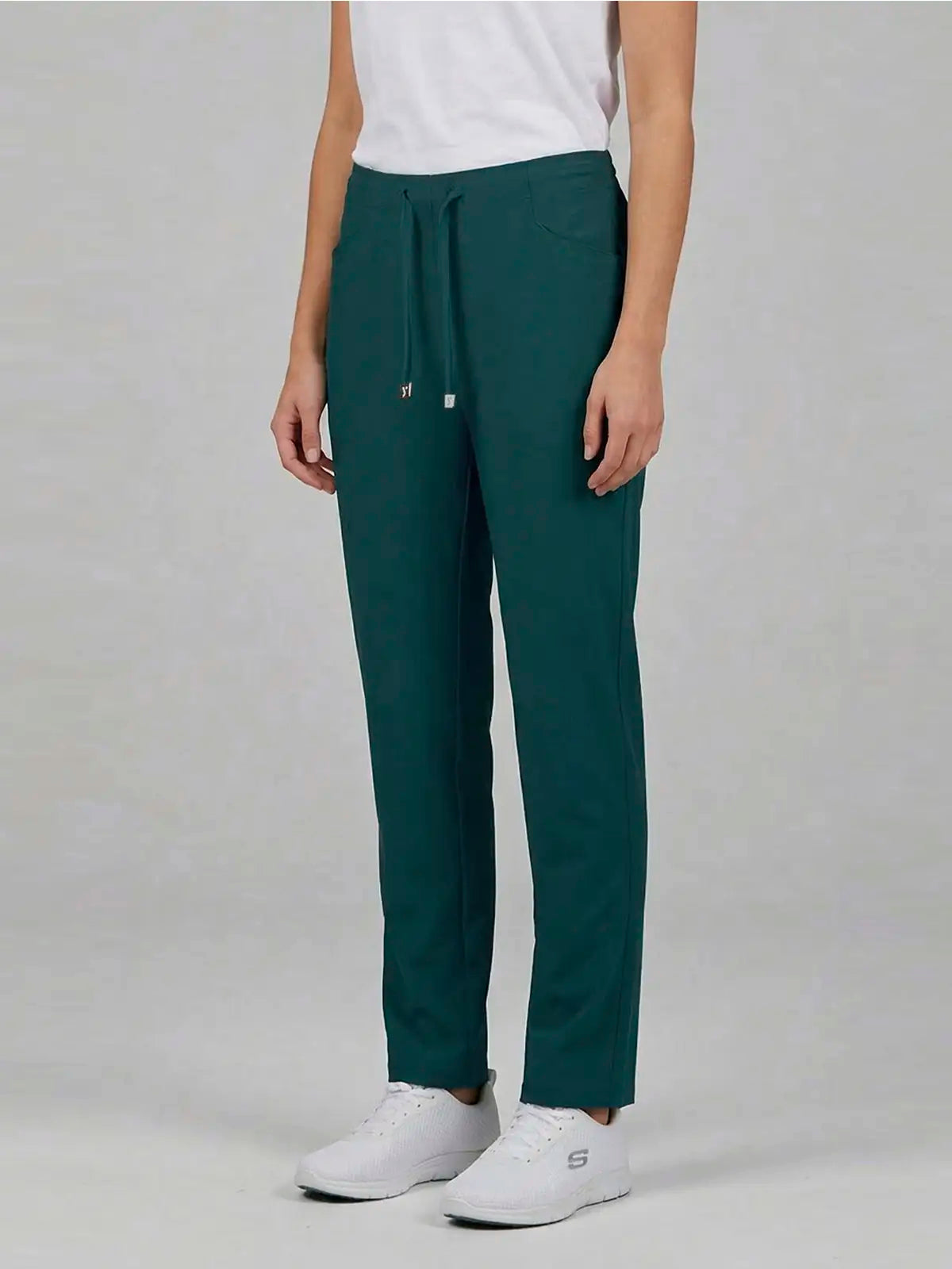 Pantalón de mujer bajo pitillo bolsillos americanos Gary's 704800