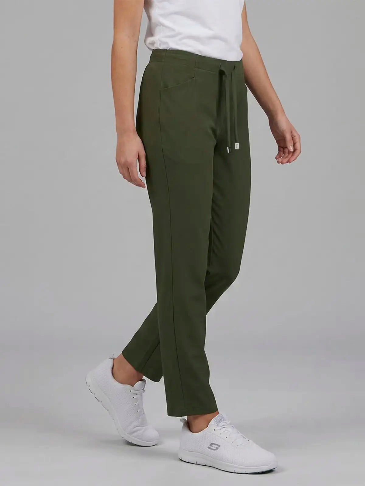 Pantalón de mujer bajo pitillo bolsillos americanos Gary's 704800