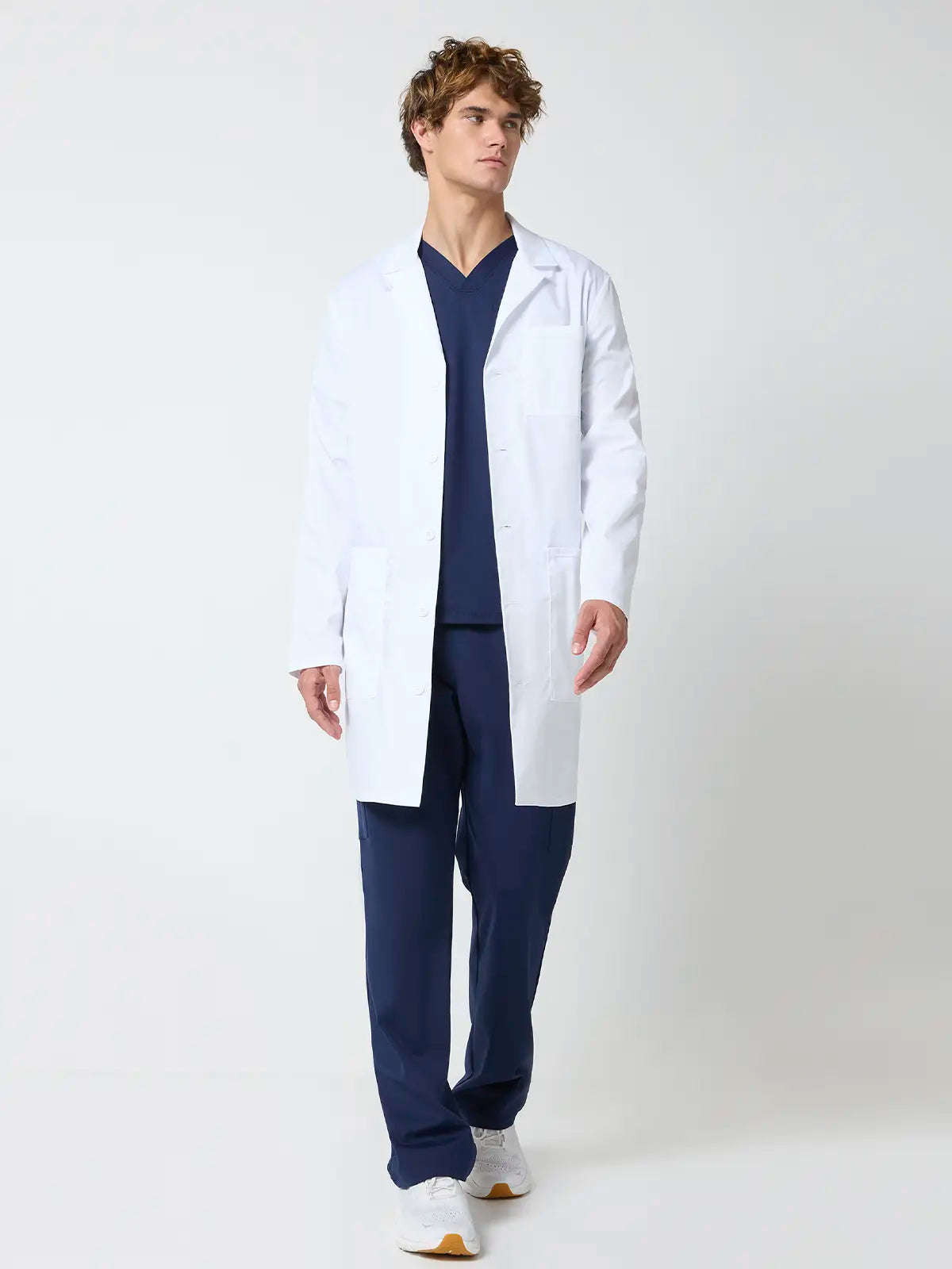 Bata médica larga hombre Cherokee Project Lab CKE412