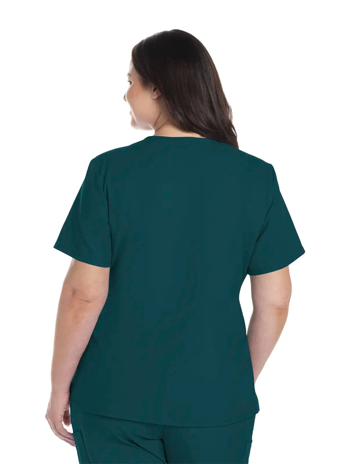 Casaca sanitaria mujer con cuello pico Cherokee Original Ultra CKE953A