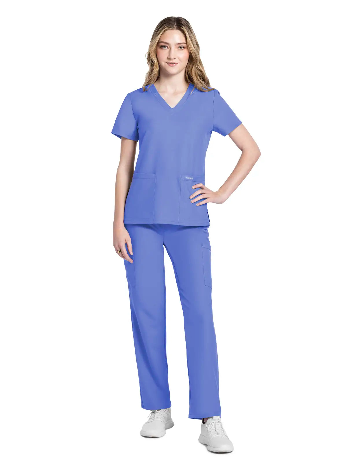 Casaca sanitaria mujer con cuello pico Cherokee Original Ultra CKE953A