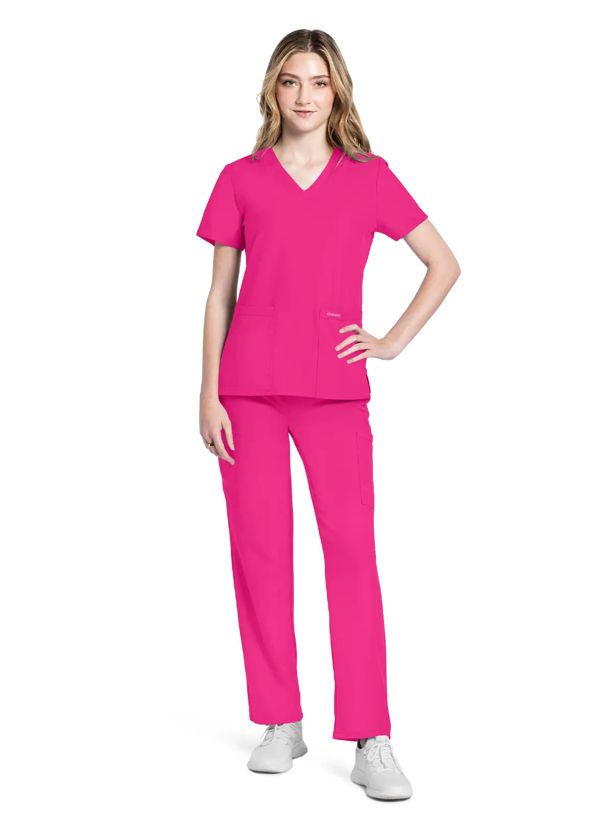 Casaca sanitaria mujer con cuello pico Cherokee Original Ultra CKE953A