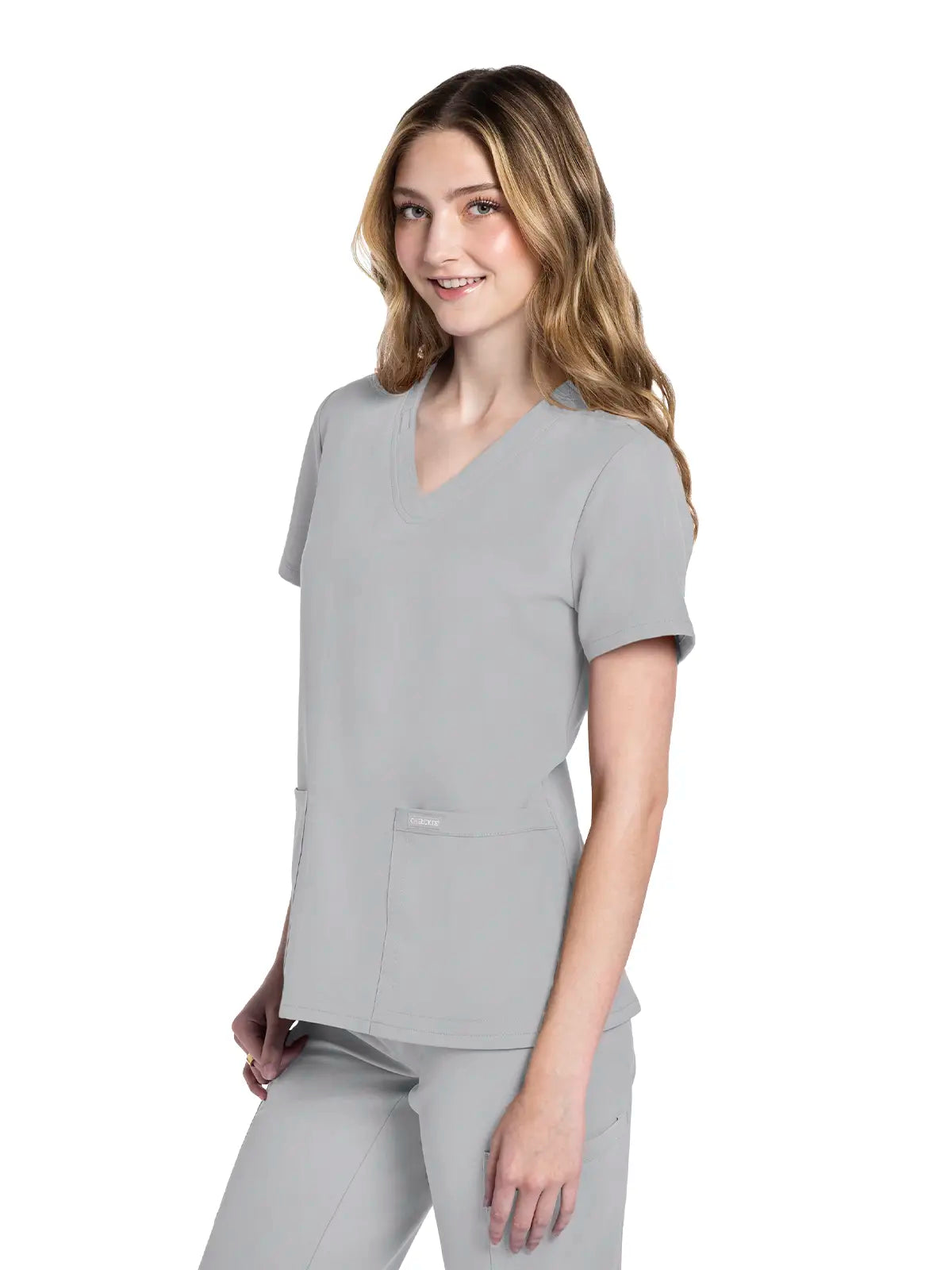 Casaca sanitaria mujer con cuello pico Cherokee Original Ultra CKE953A