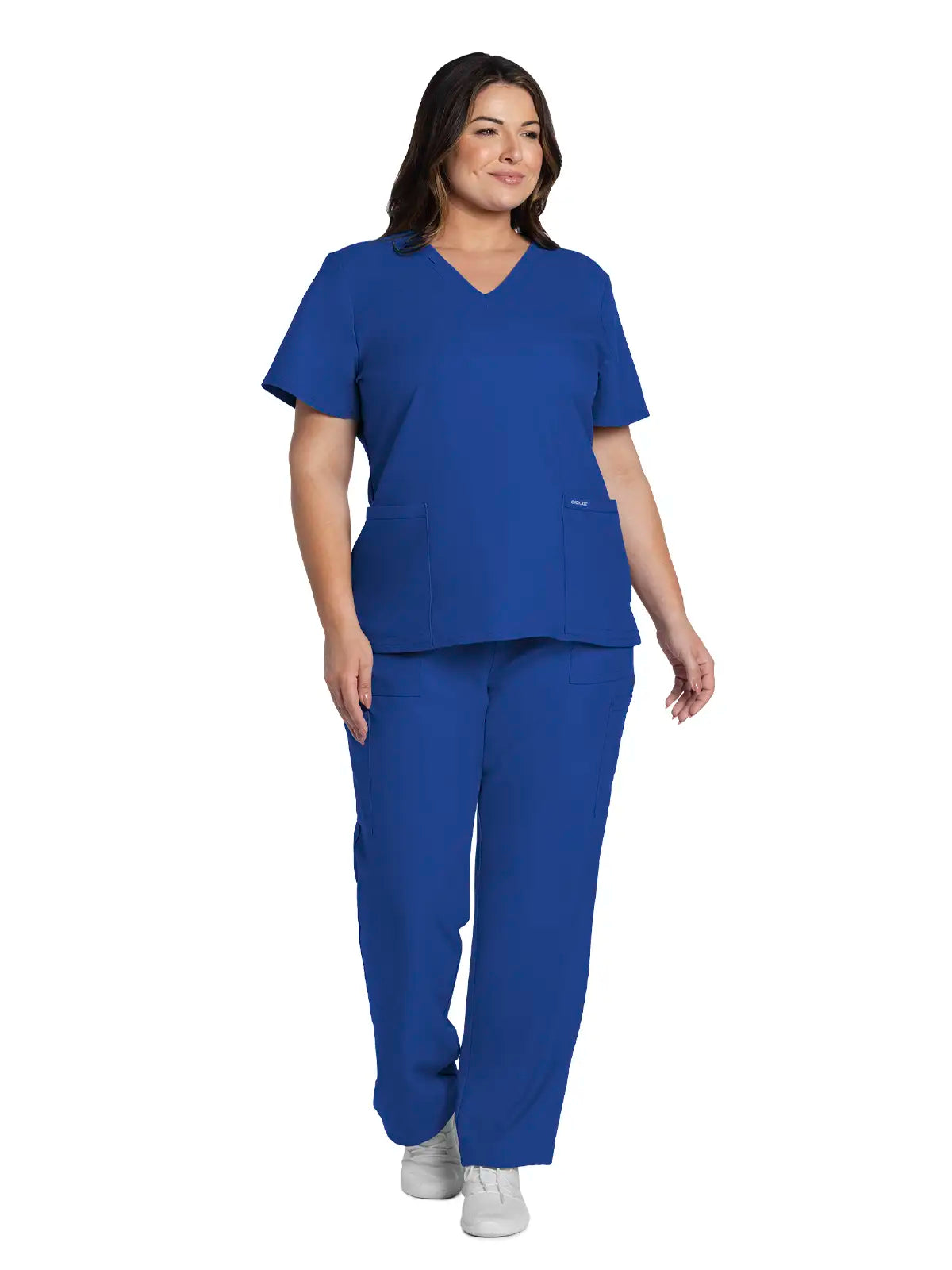 Casaca sanitaria mujer con cuello pico Cherokee Original Ultra CKE953A