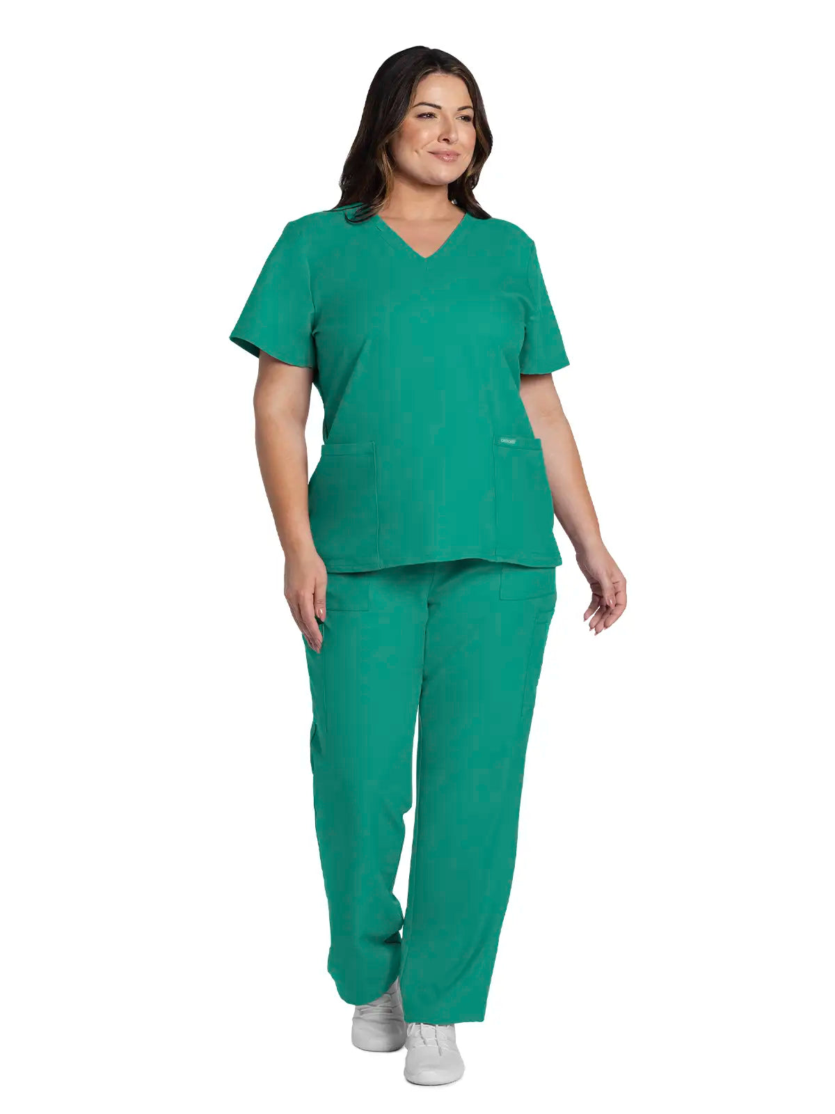 Casaca sanitaria mujer con cuello pico Cherokee Original Ultra CKE953A